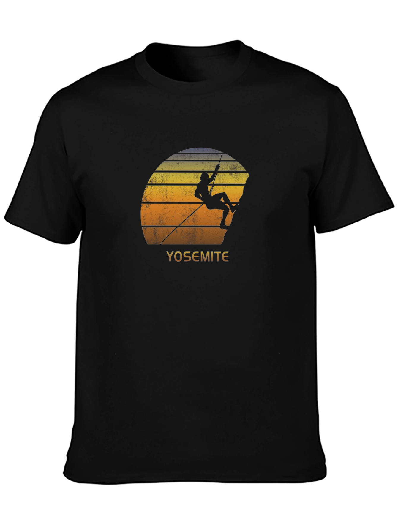 Yosemite Climbing T-Shirt - Vintage Style