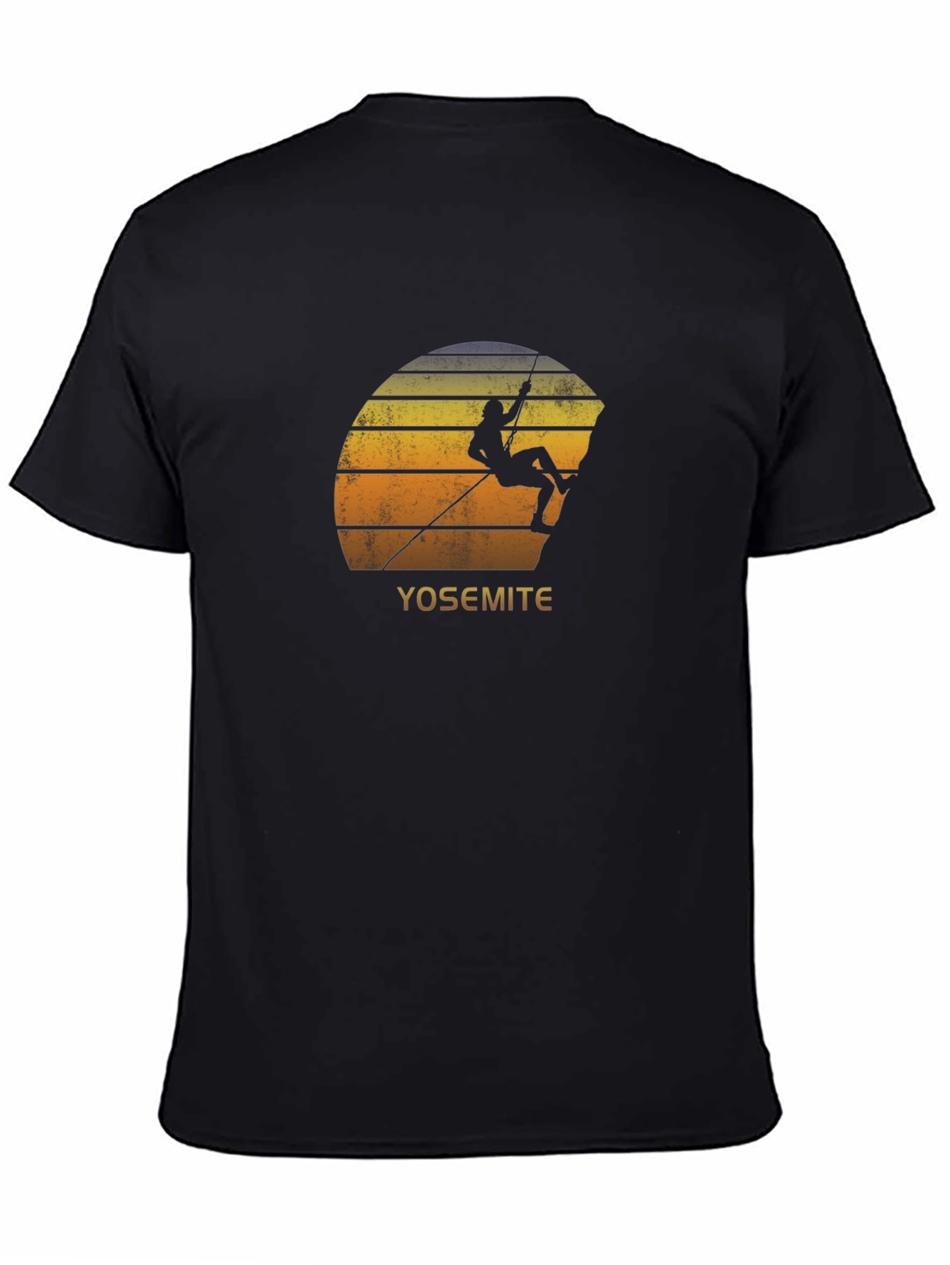 Yosemite Climbing T-Shirt - Vintage Style