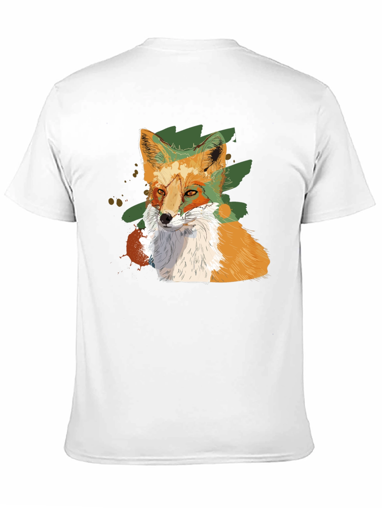 Fox Graphic Tee - Mens Black T-Shirt