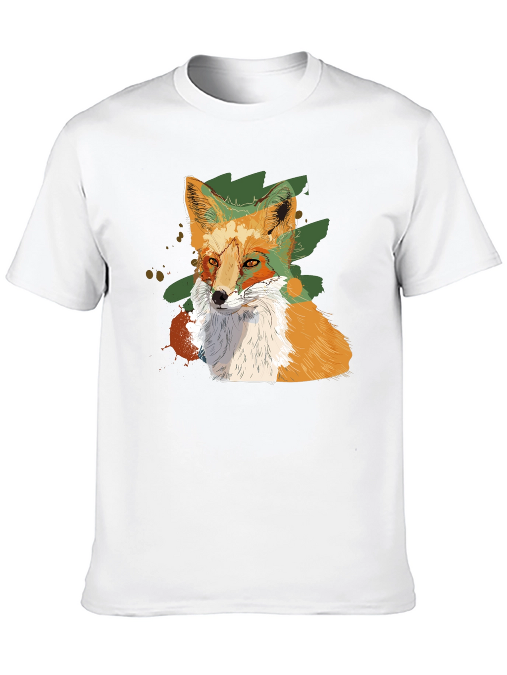 Fox Graphic Tee - Mens Black T-Shirt