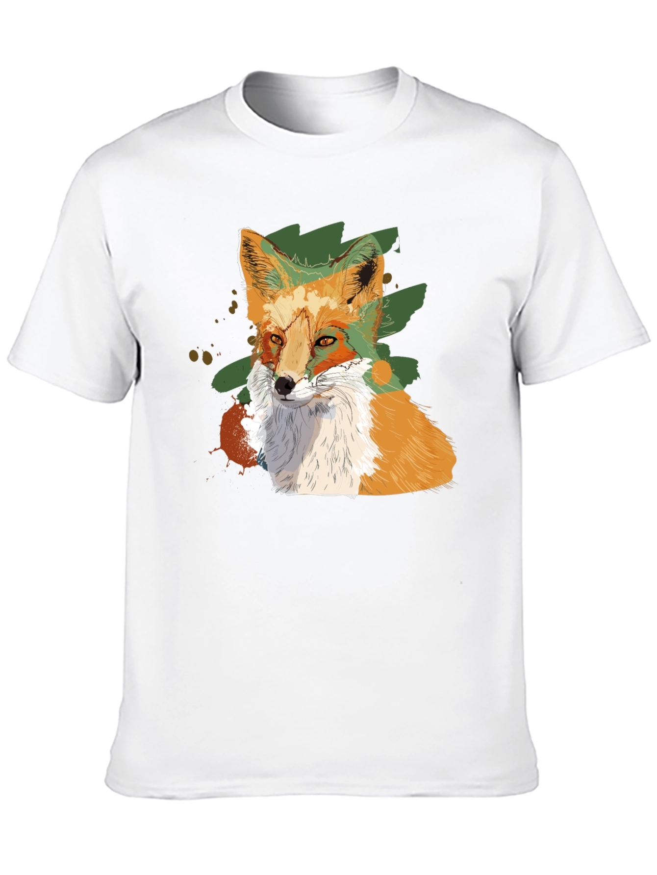 Fox Graphic Tee - Mens Black T-Shirt