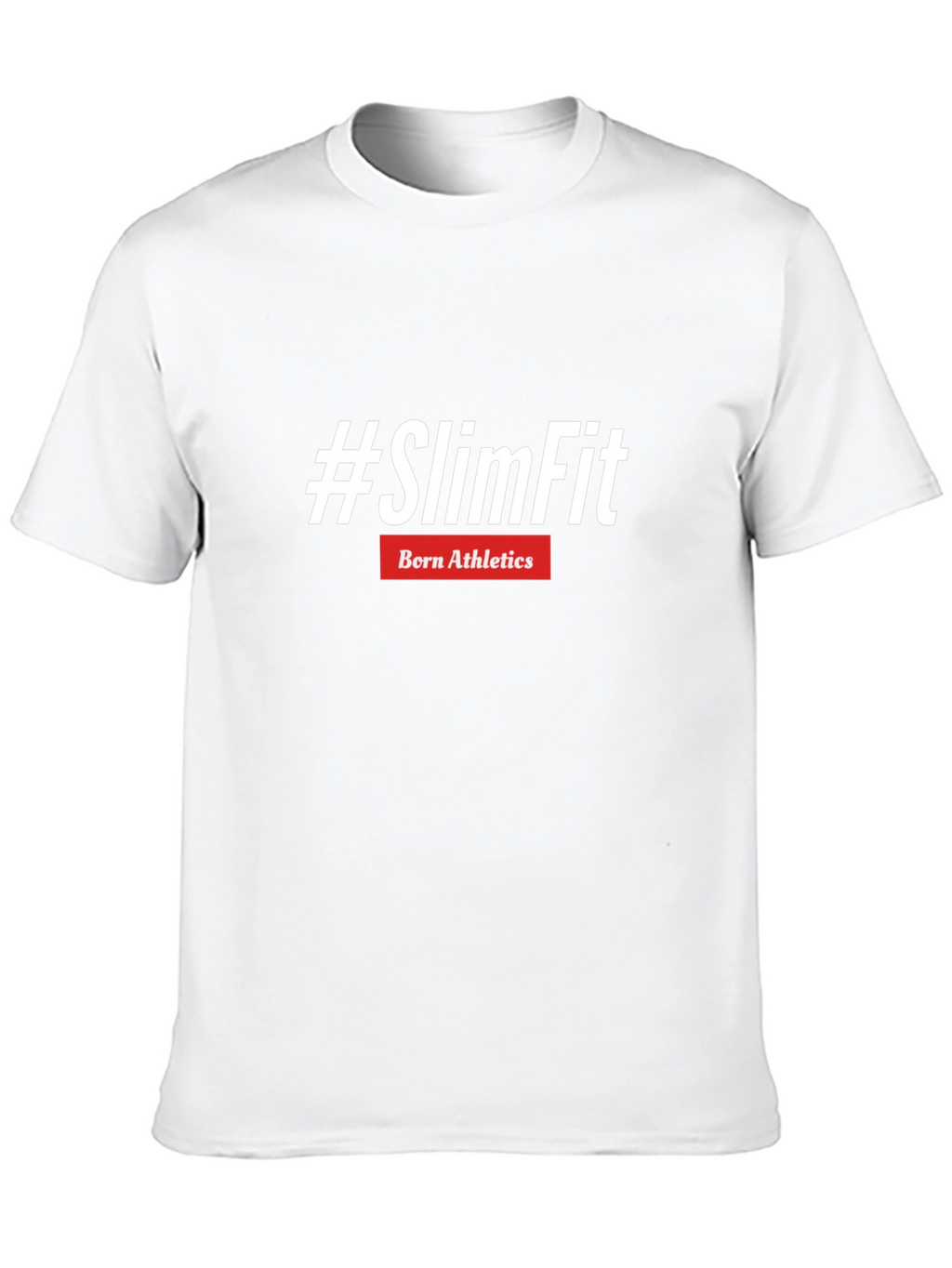 #SlimFit Born Athletics Black T-Shirt