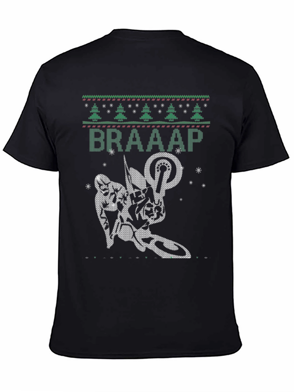 Braaap Motocross Christmas Sweater T-Shirt