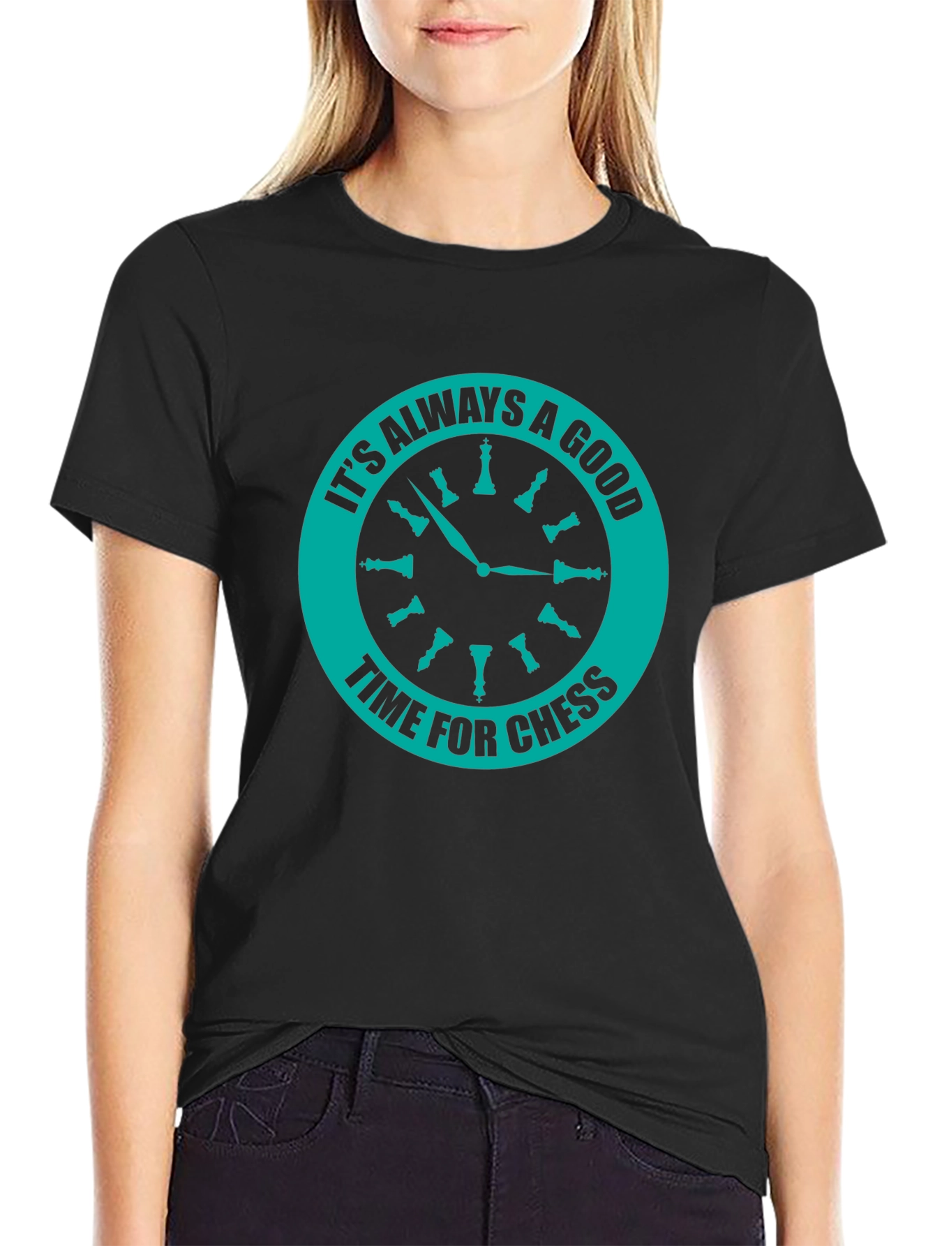 Chess Time T-Shirt - Always a Good Time to Play