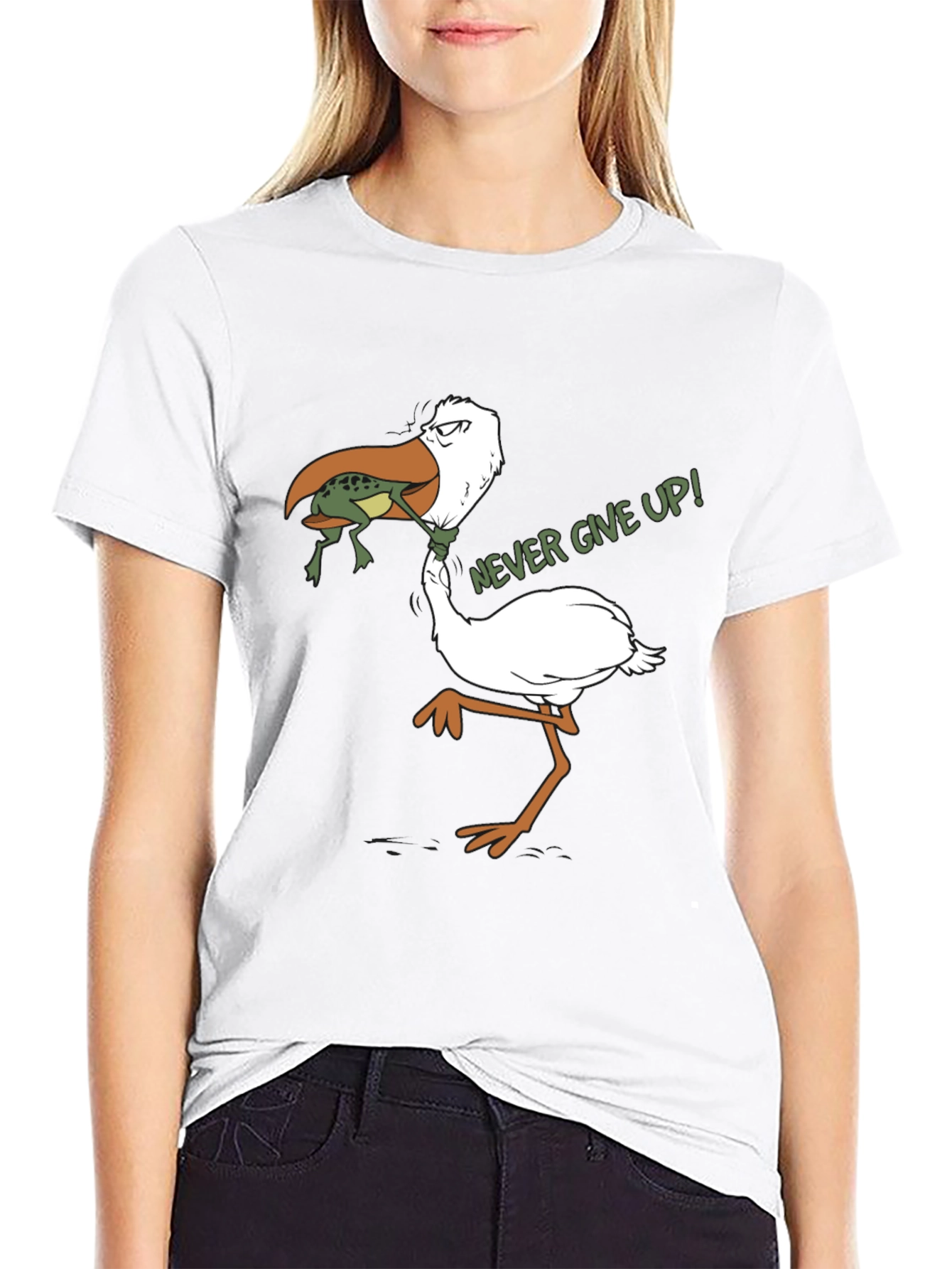 Never Give Up! Graphic T-Shirt