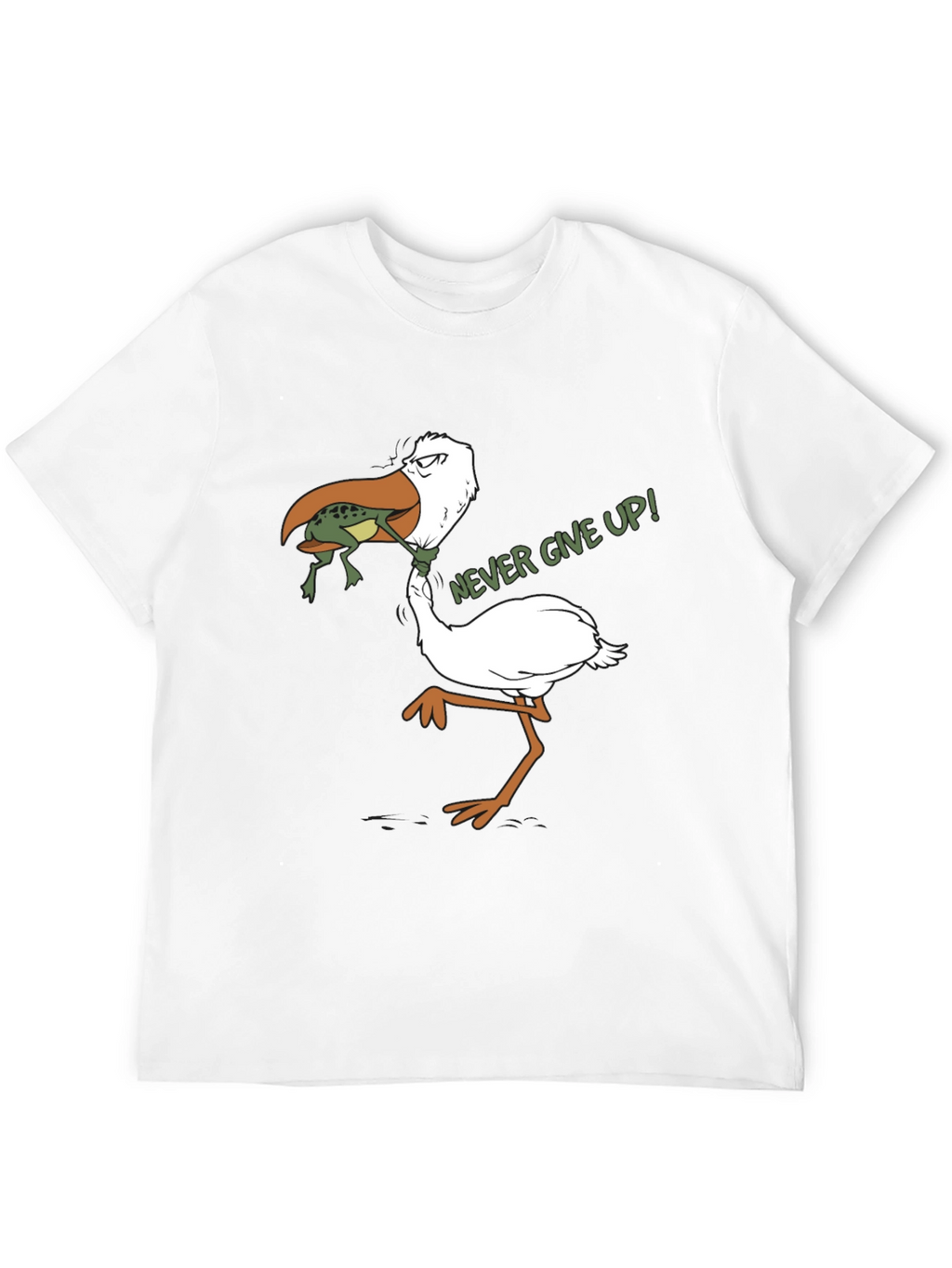 Never Give Up! Graphic T-Shirt