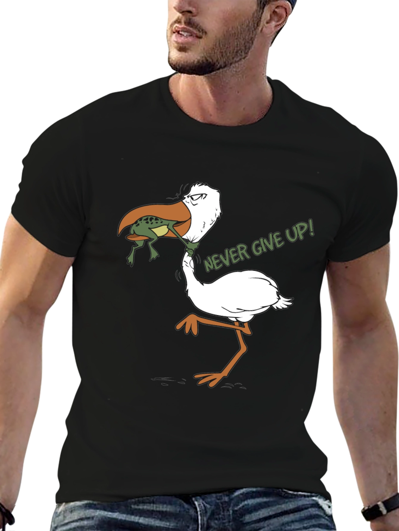 Never Give Up! Graphic T-Shirt