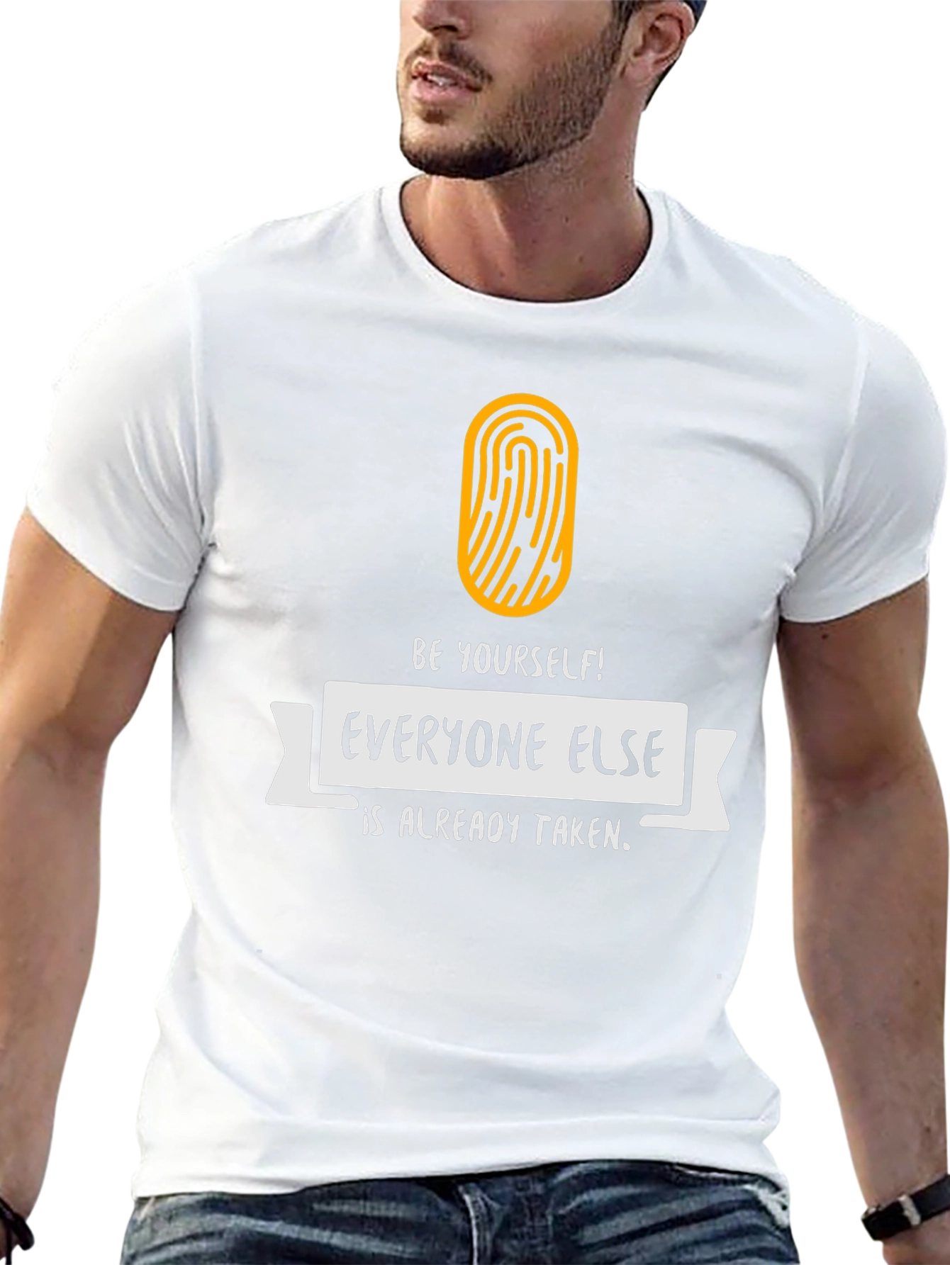 Be Yourself Black T-Shirt