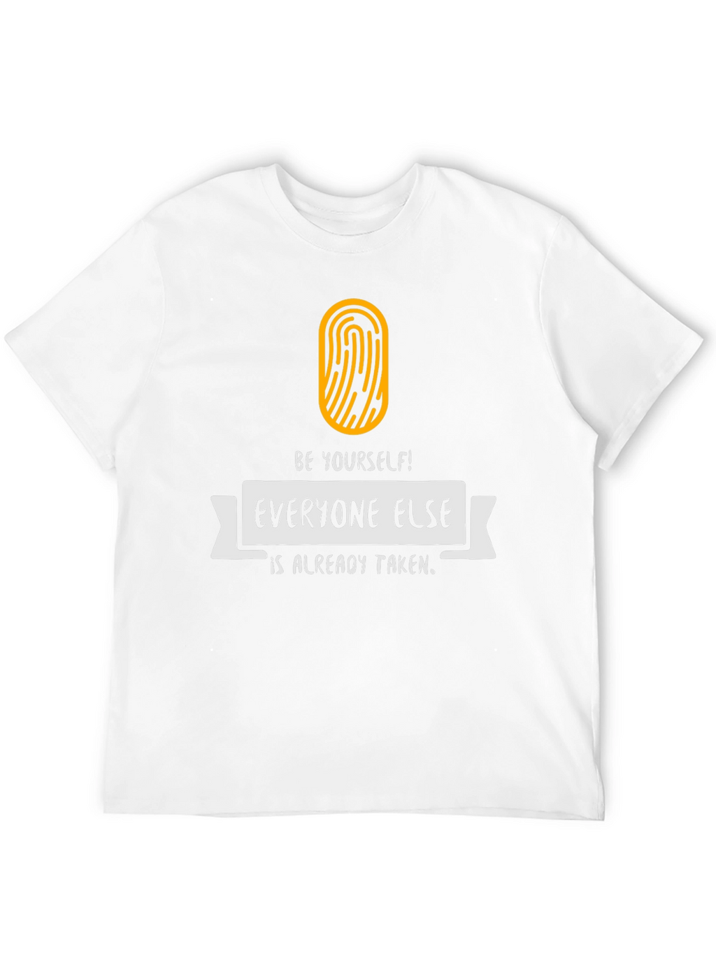 Be Yourself Black T-Shirt