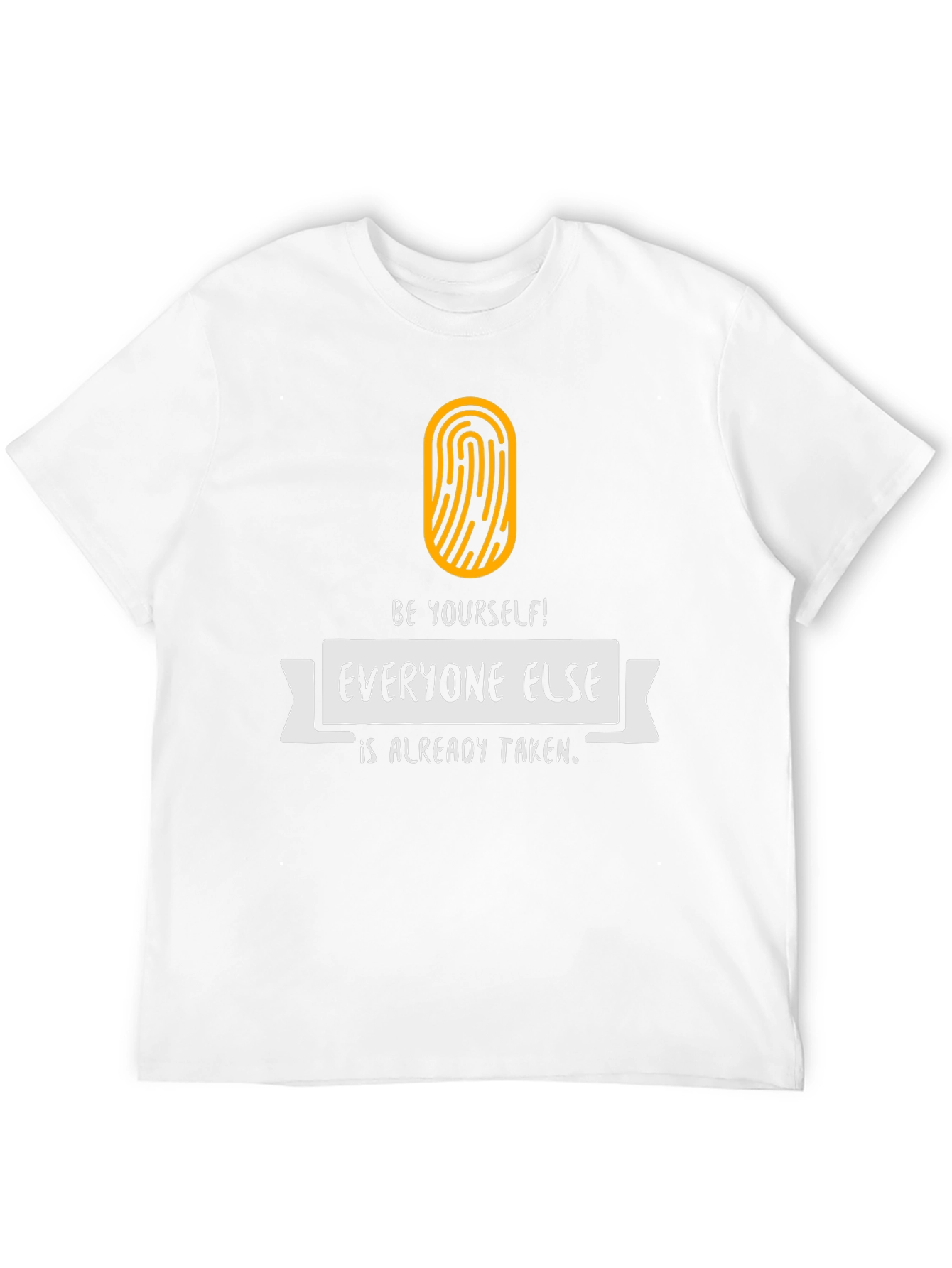 Be Yourself Black T-Shirt