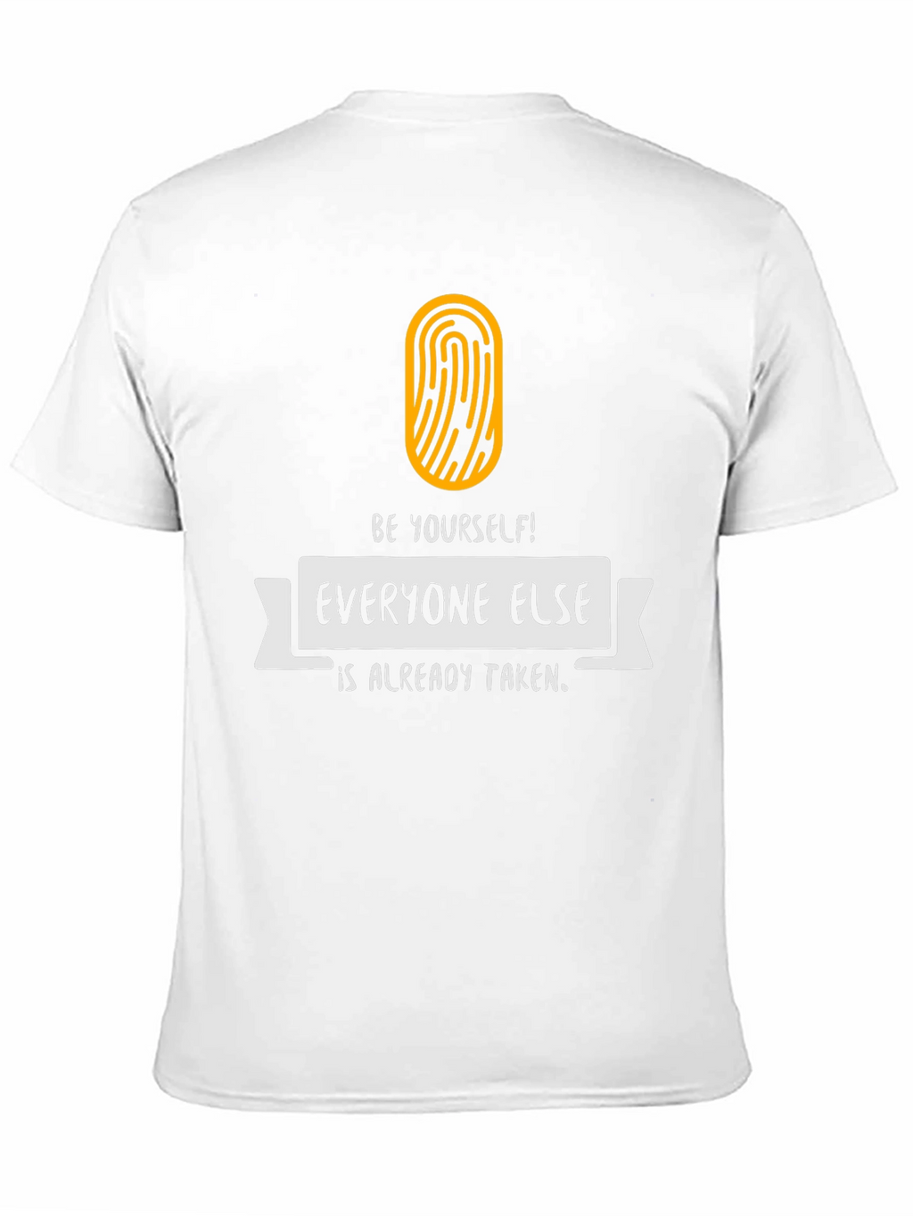Be Yourself Black T-Shirt