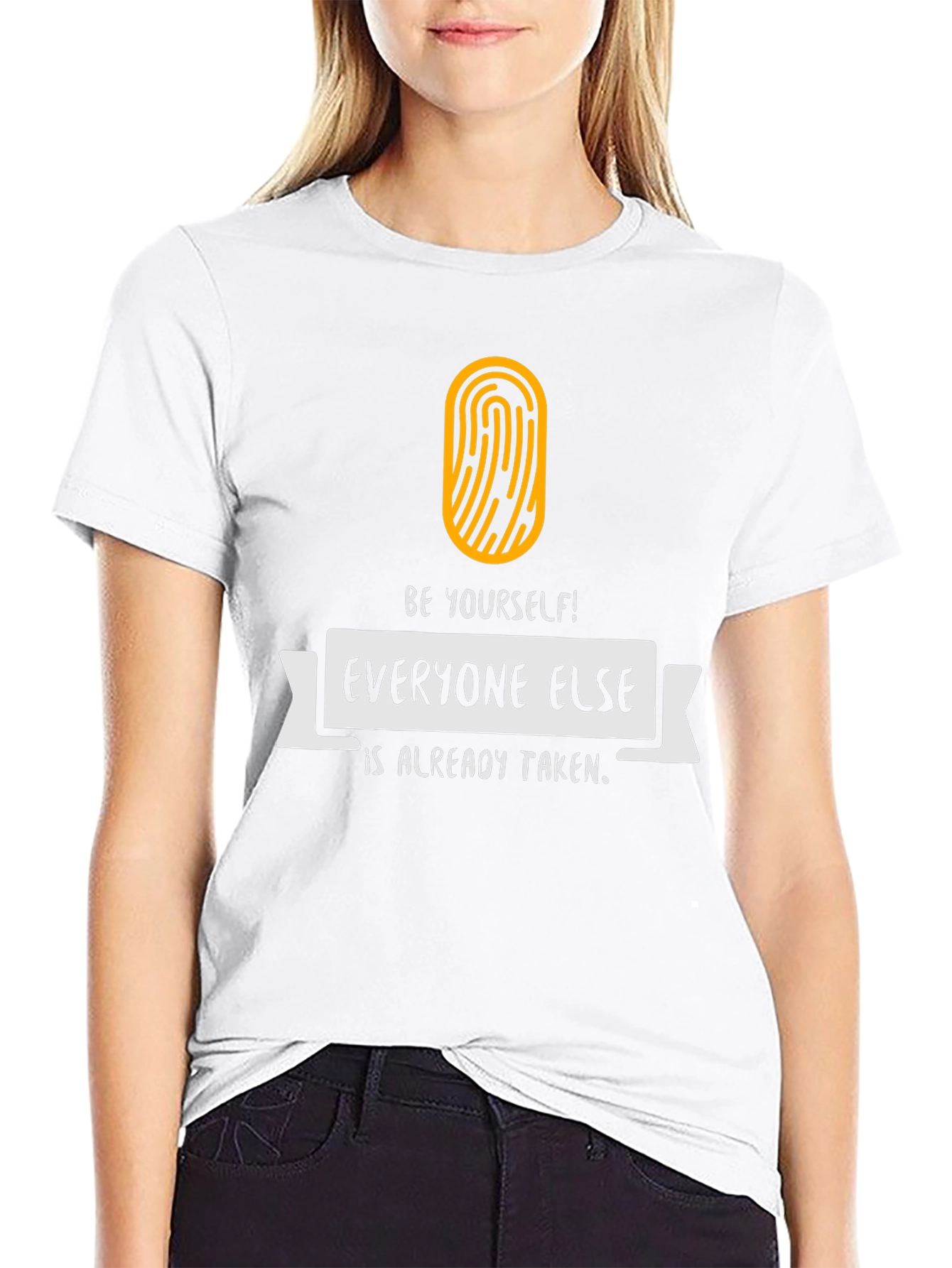Be Yourself Black T-Shirt