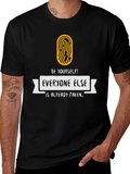 Be Yourself Black T-Shirt