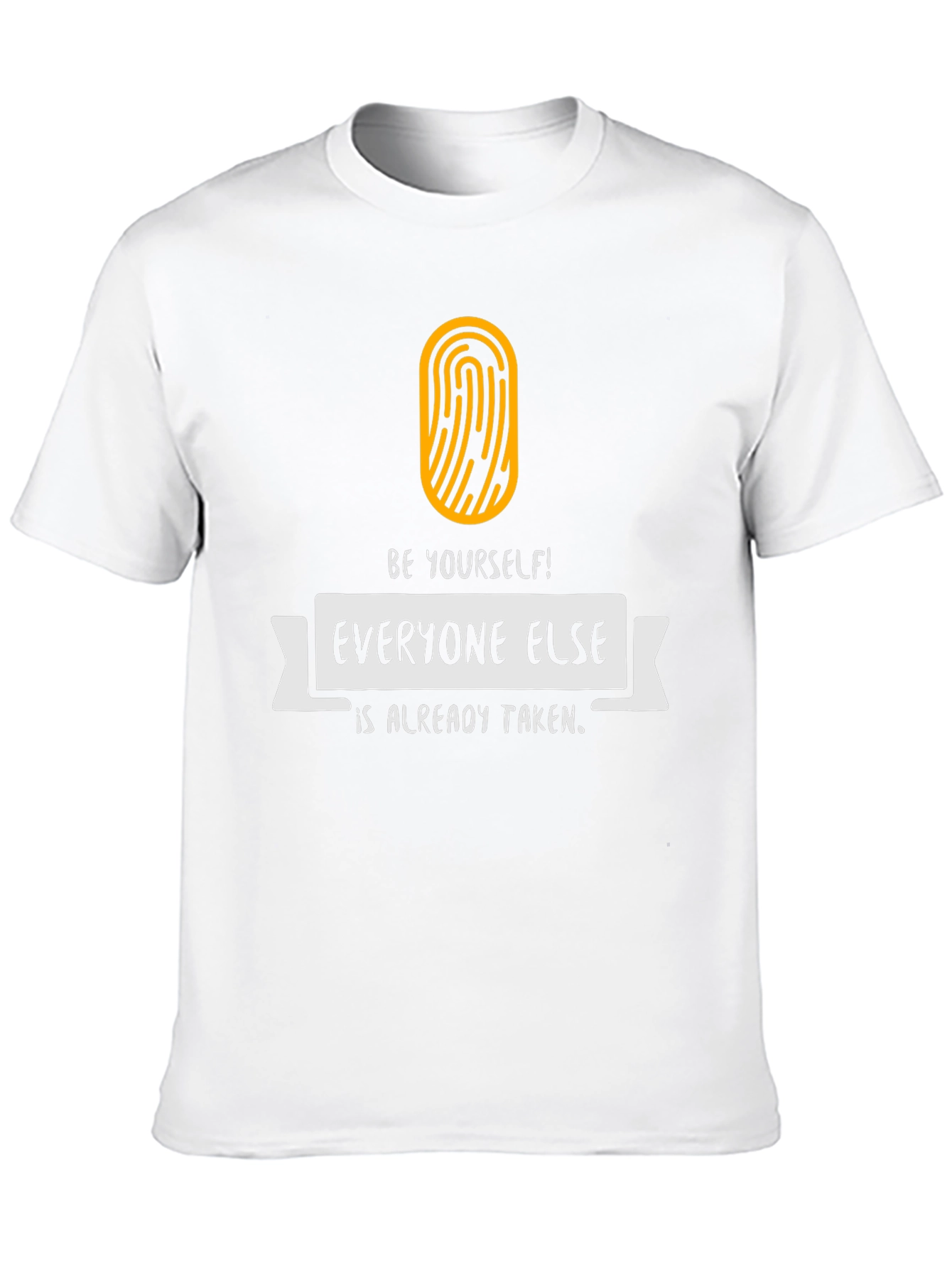 Be Yourself Black T-Shirt