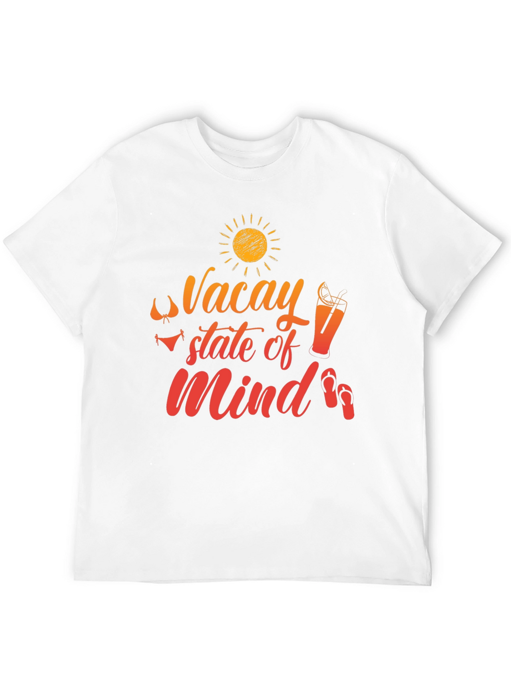 Vacay State of Mind Black T-Shirt