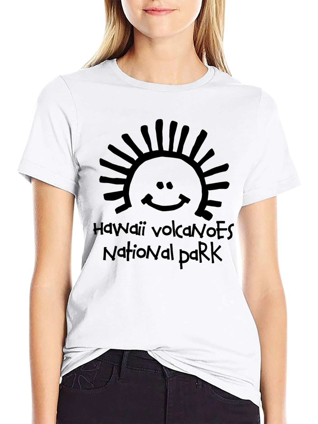 Hawaii Volcanoes National Park Black T-Shirt