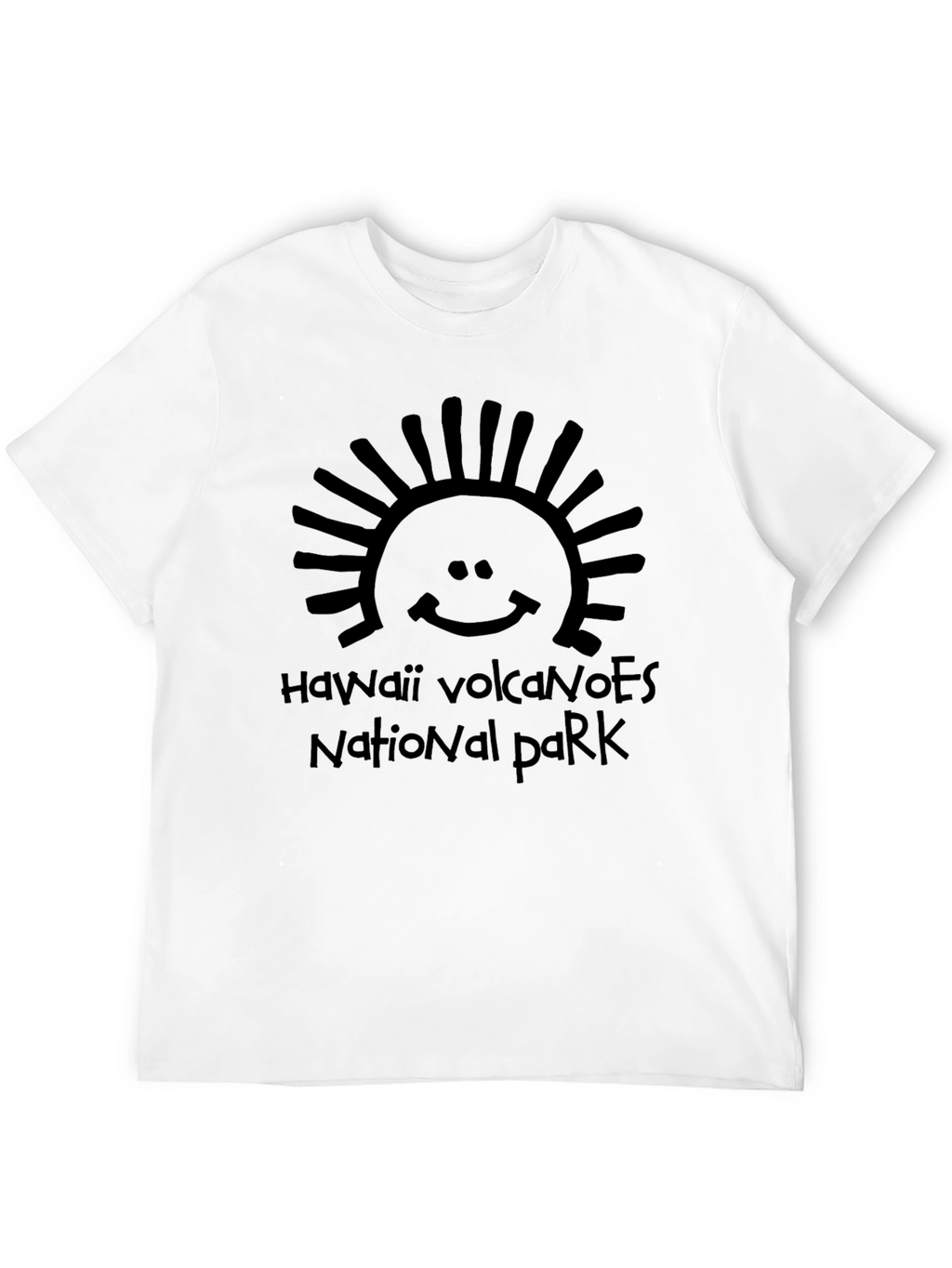 Hawaii Volcanoes National Park Black T-Shirt