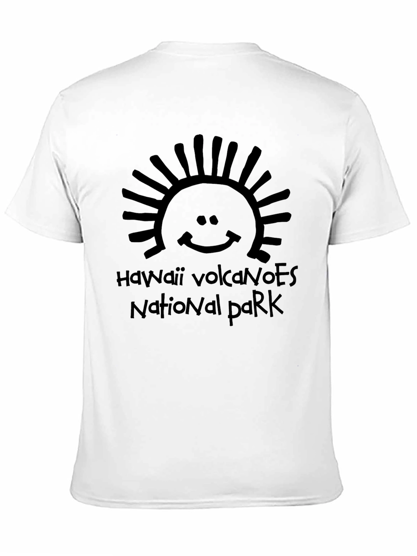 Hawaii Volcanoes National Park Black T-Shirt