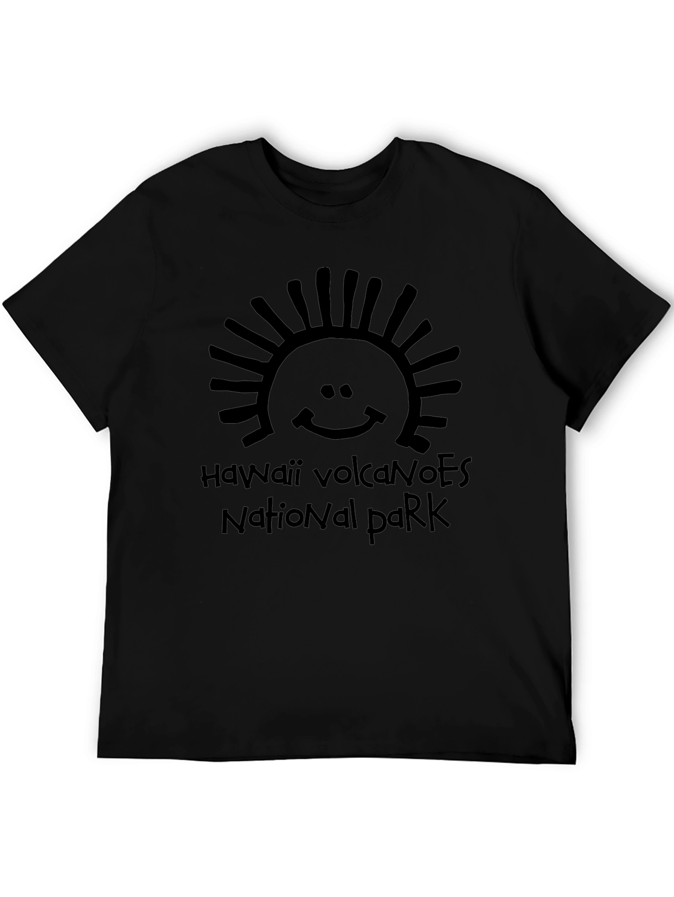 Hawaii Volcanoes National Park Black T-Shirt