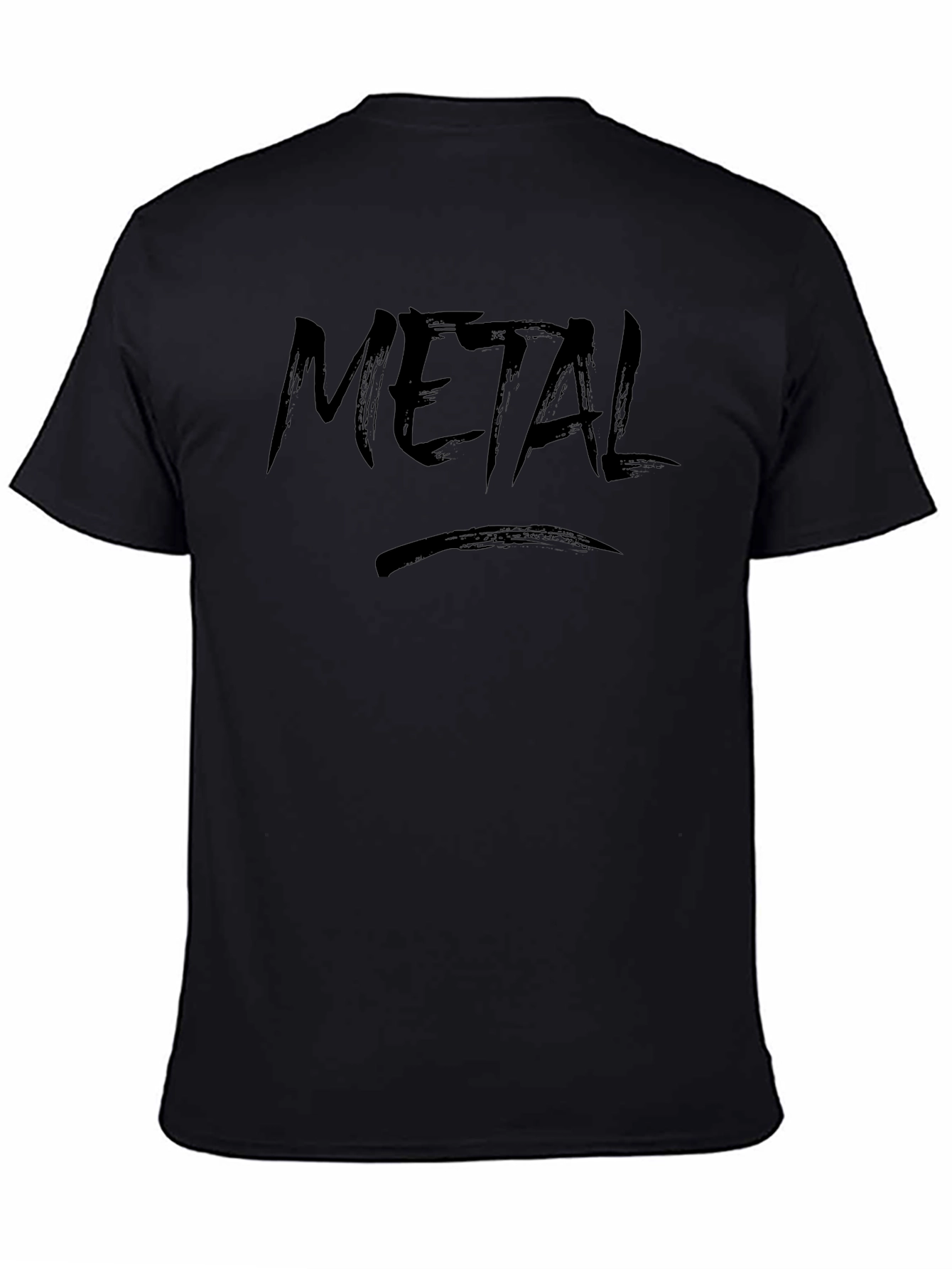Metal Band Style Graphic Tee