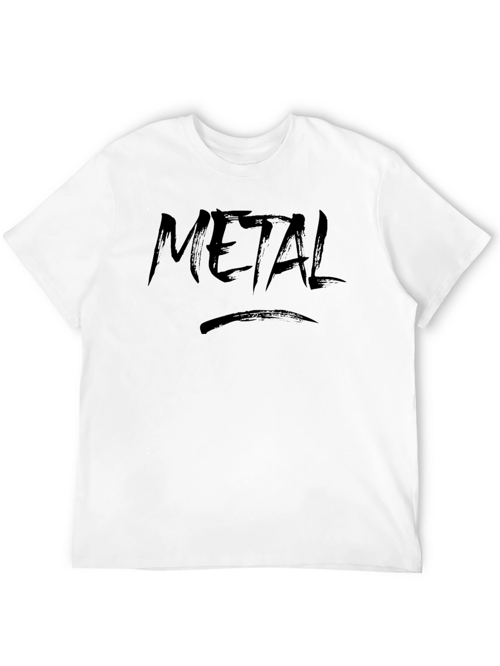 Metal Band Style Graphic Tee