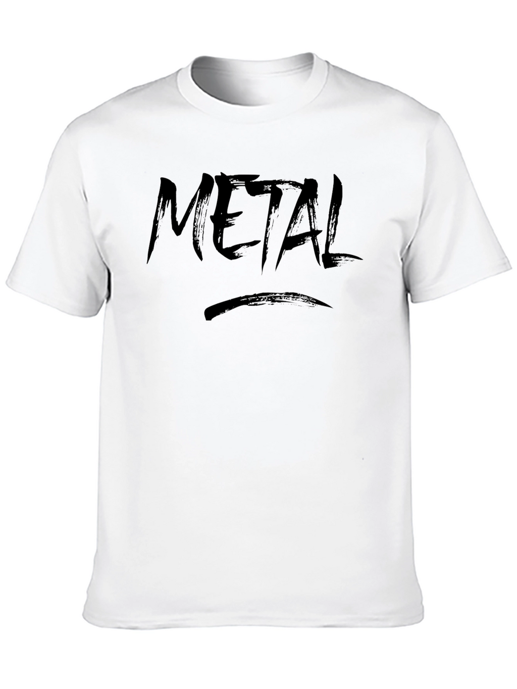 Metal Band Style Graphic Tee