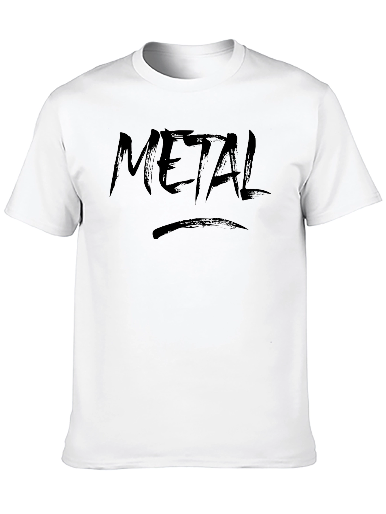 Metal Band Style Graphic Tee