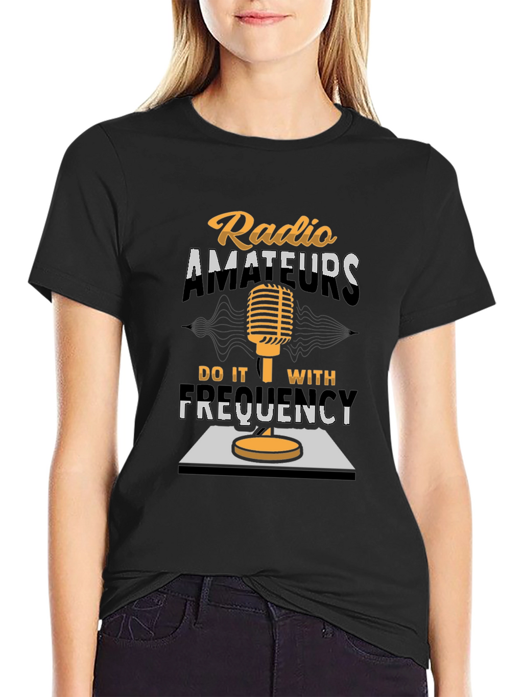 Radio Amateurs Do It With Frequency T-Shirt