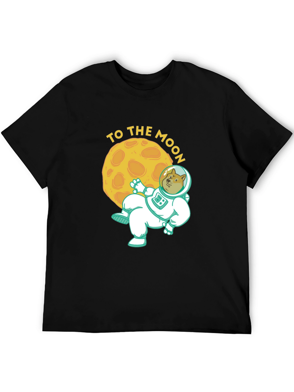To the Moon Doge T-Shirt - Crypto Meme Tee
