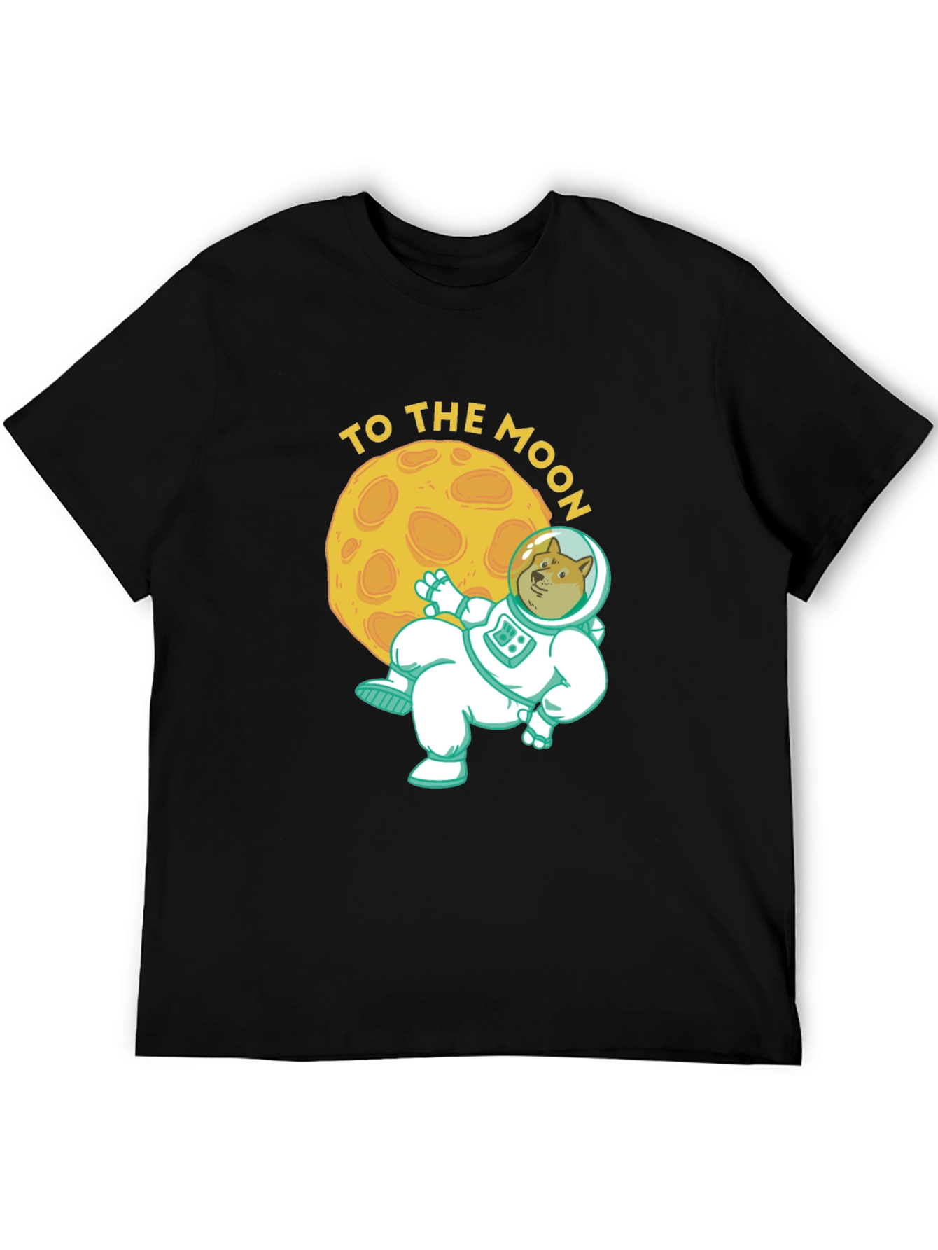 To the Moon Doge T-Shirt - Crypto Meme Tee