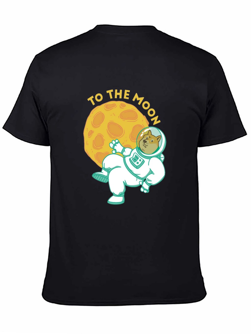 To the Moon Doge T-Shirt - Crypto Meme Tee