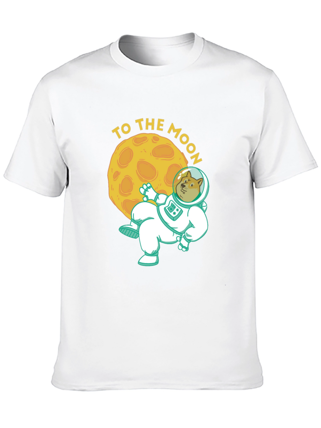 To the Moon Doge T-Shirt - Crypto Meme Tee