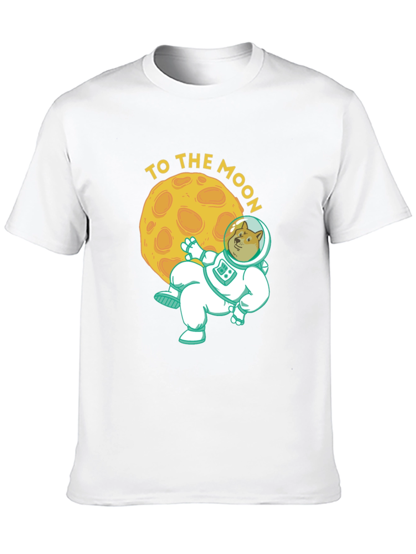 To the Moon Doge T-Shirt - Crypto Meme Tee
