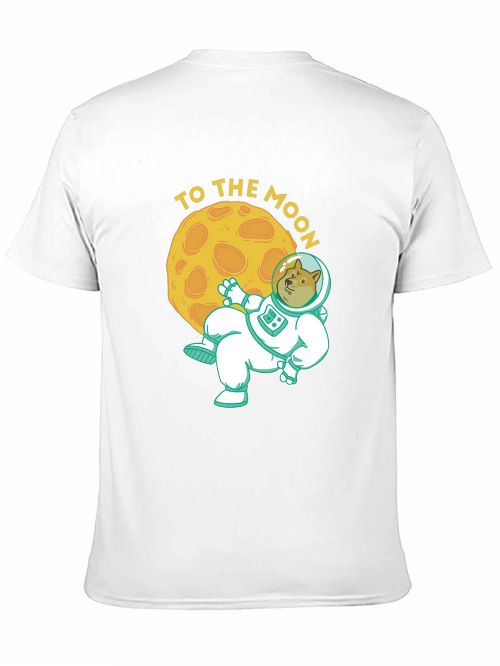 To the Moon Doge T-Shirt - Crypto Meme Tee
