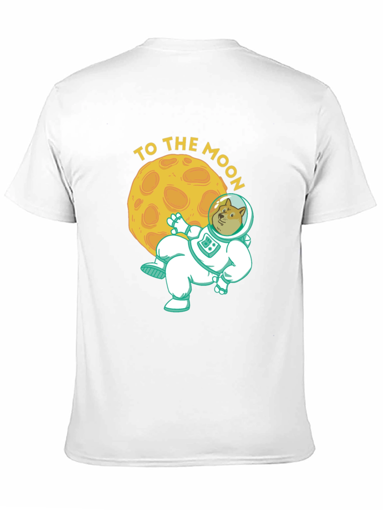 To the Moon Doge T-Shirt - Crypto Meme Tee