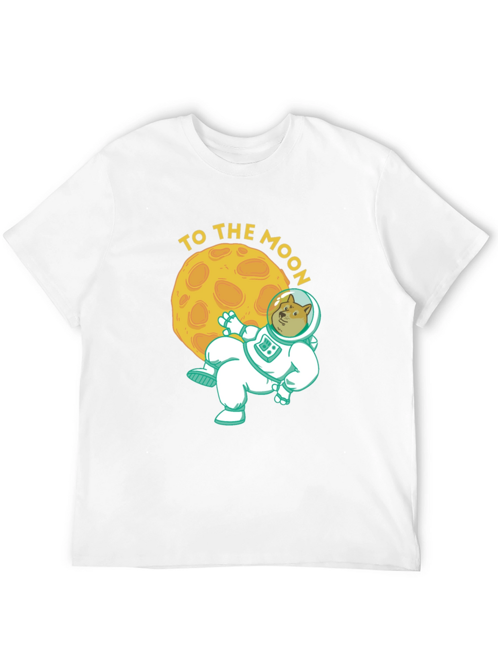 To the Moon Doge T-Shirt - Crypto Meme Tee