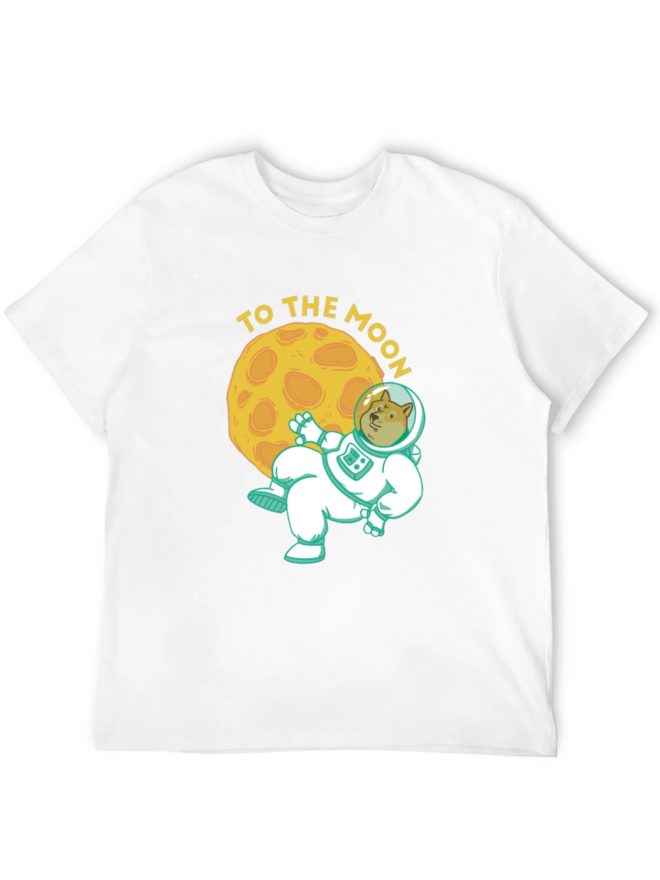 To the Moon Doge T-Shirt - Crypto Meme Tee