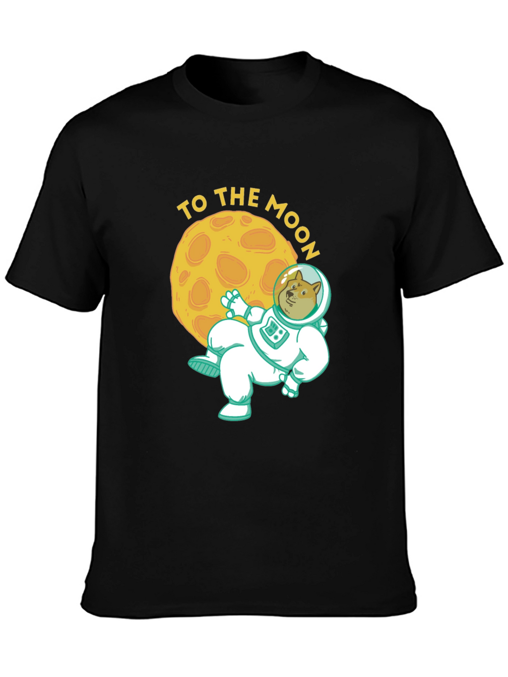 To the Moon Doge T-Shirt - Crypto Meme Tee
