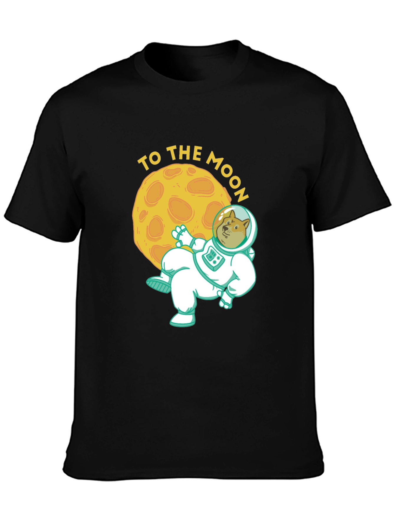 To the Moon Doge T-Shirt - Crypto Meme Tee