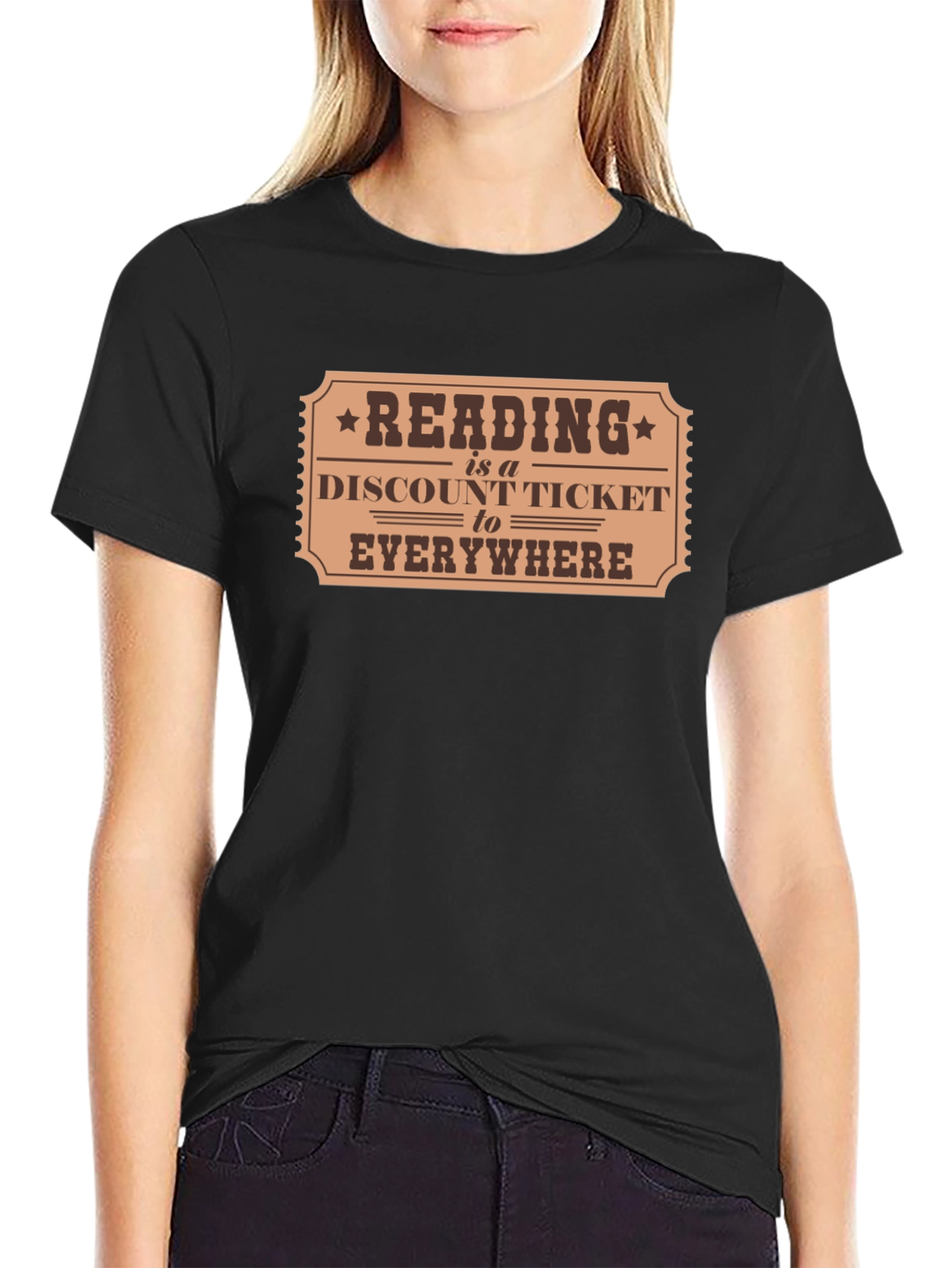 Reading is a Discount Ticket T-Shirt