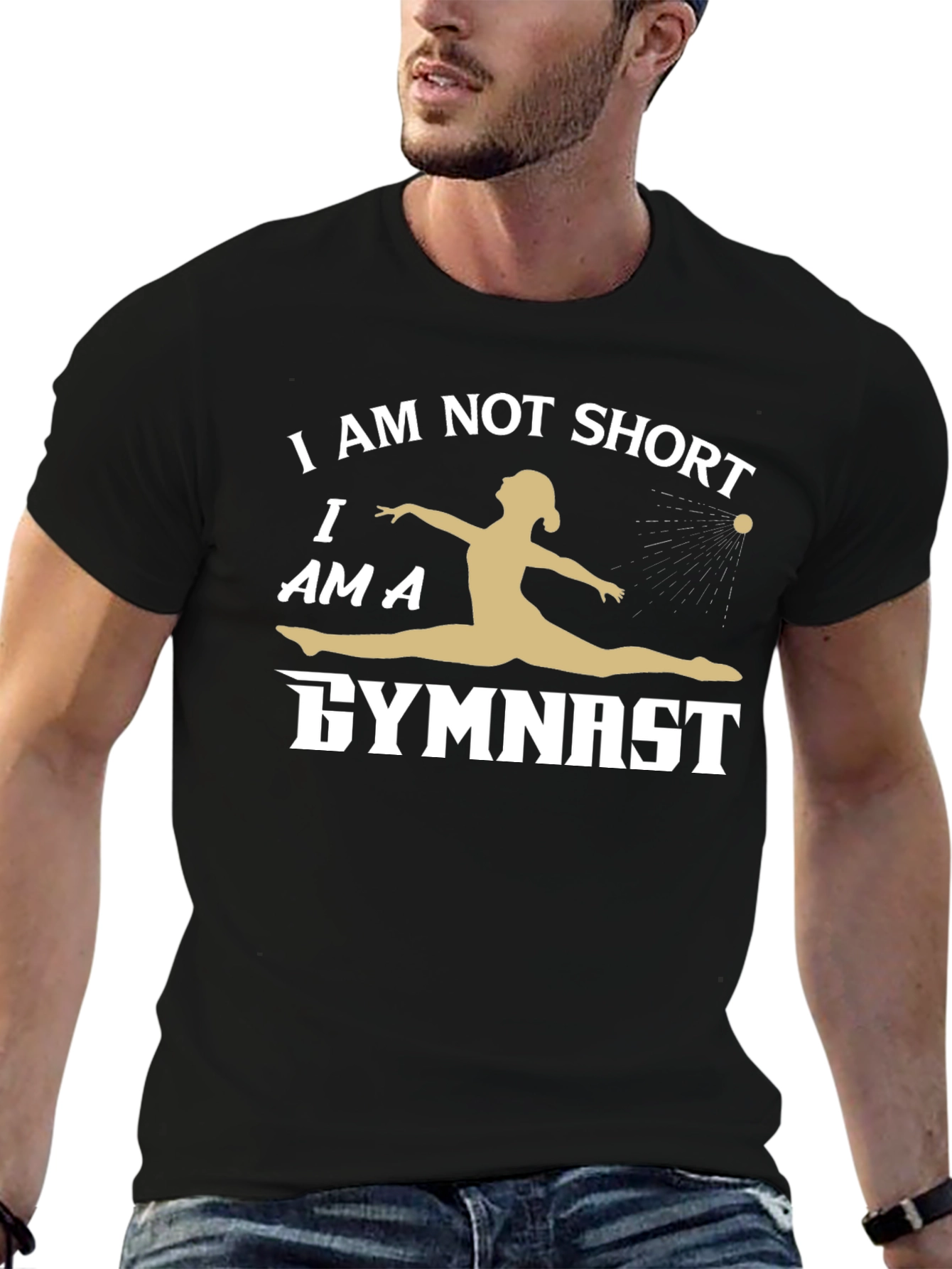 Gymnast T-Shirt - I Am Not Short