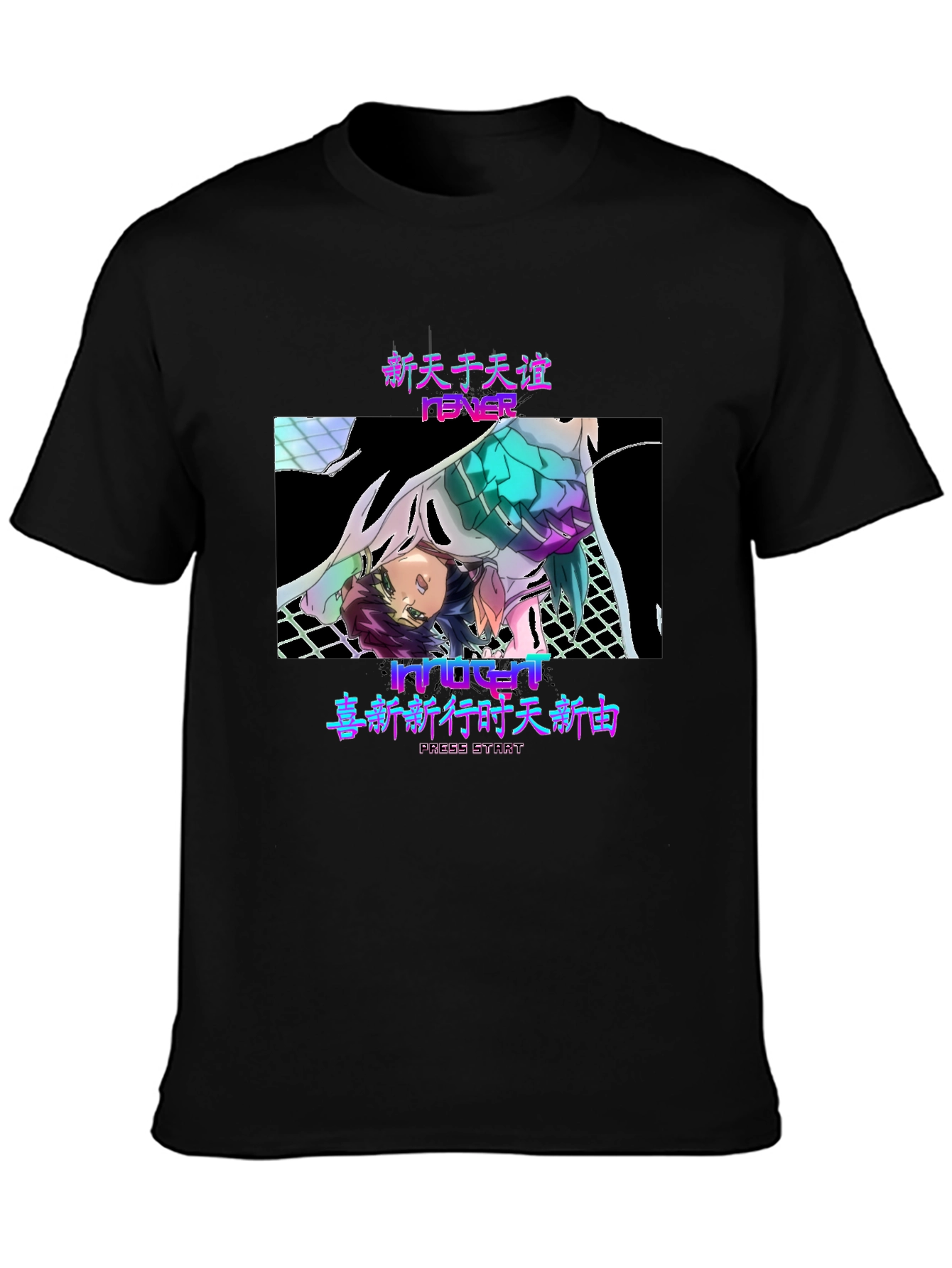 Anime Vaporwave T-Shirt - New Heaven