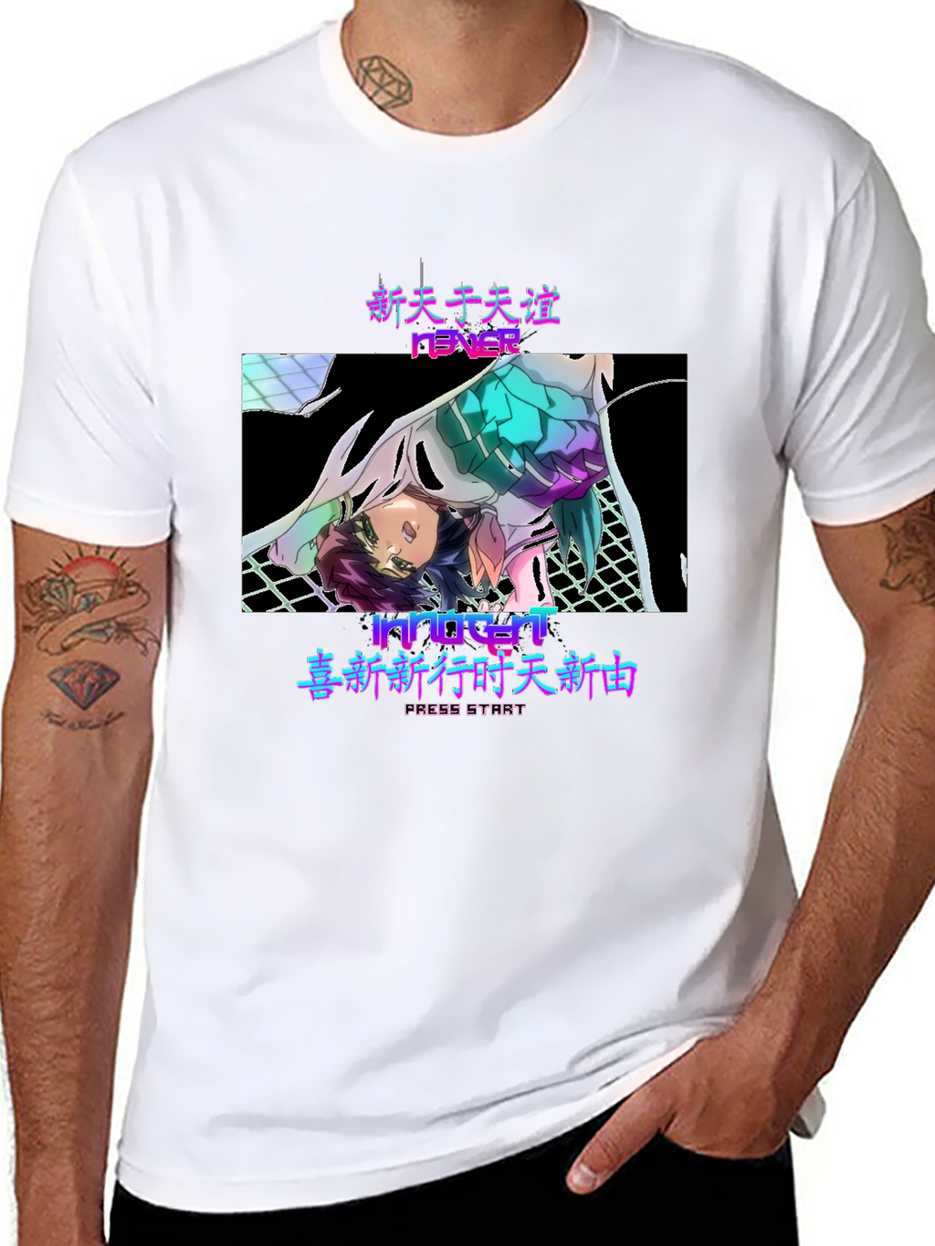 Anime Vaporwave T-Shirt - New Heaven