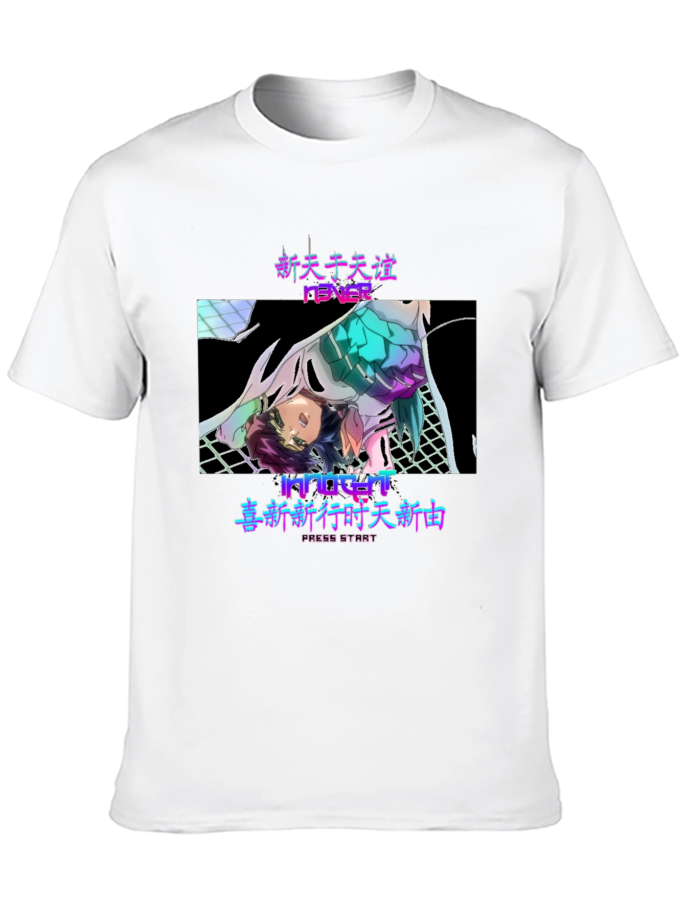 Anime Vaporwave T-Shirt - New Heaven