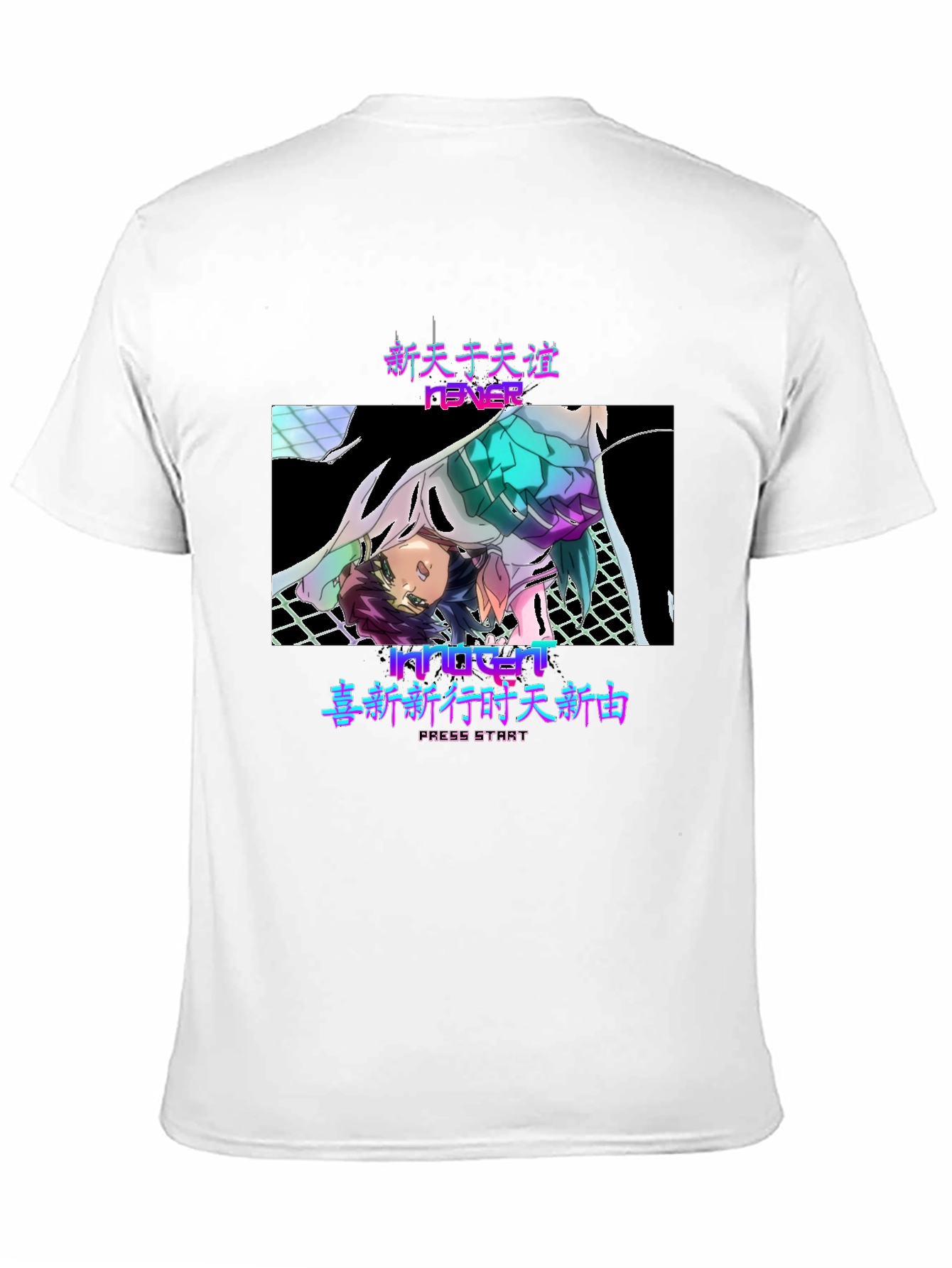 Anime Vaporwave T-Shirt - New Heaven