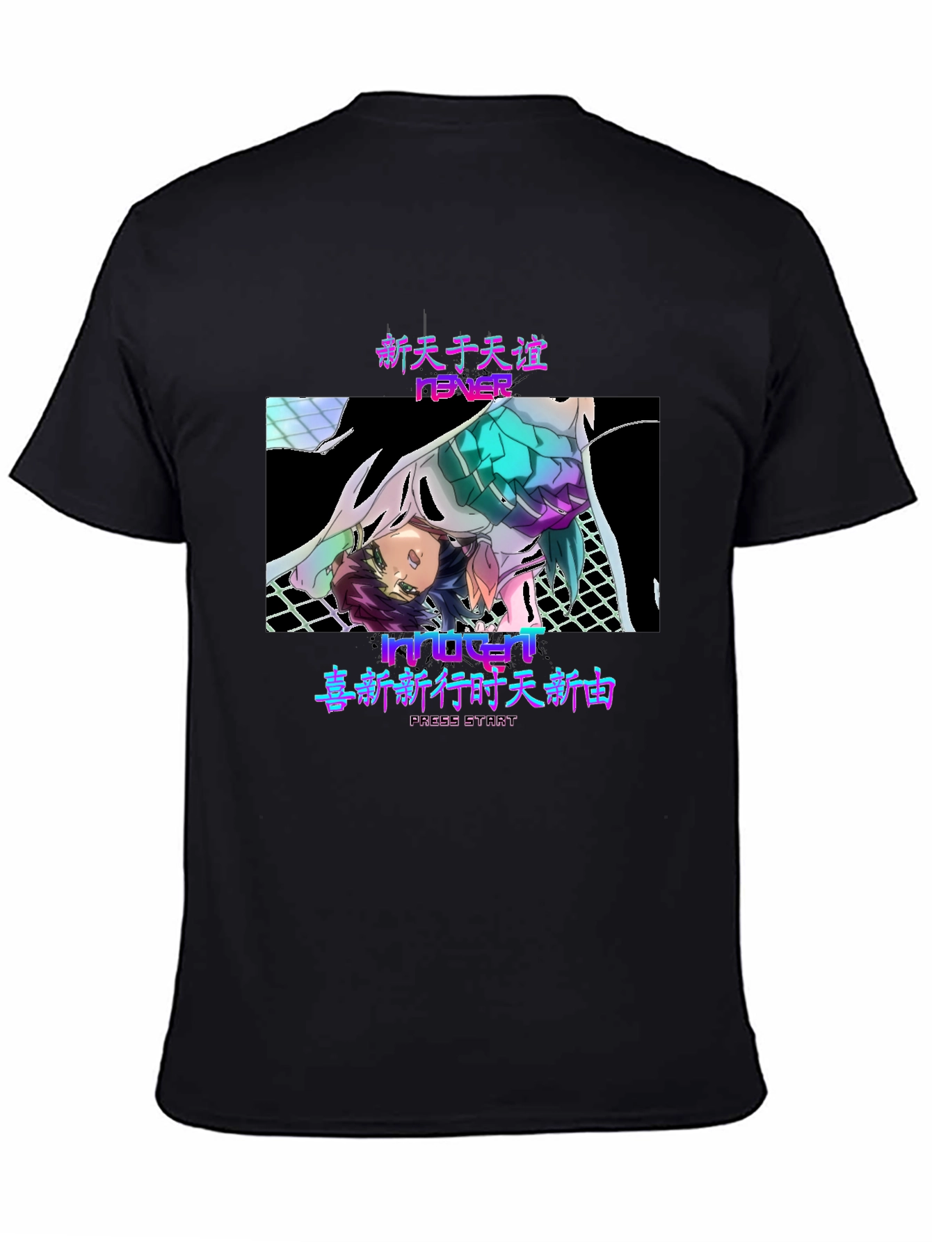 Anime Vaporwave T-Shirt - New Heaven