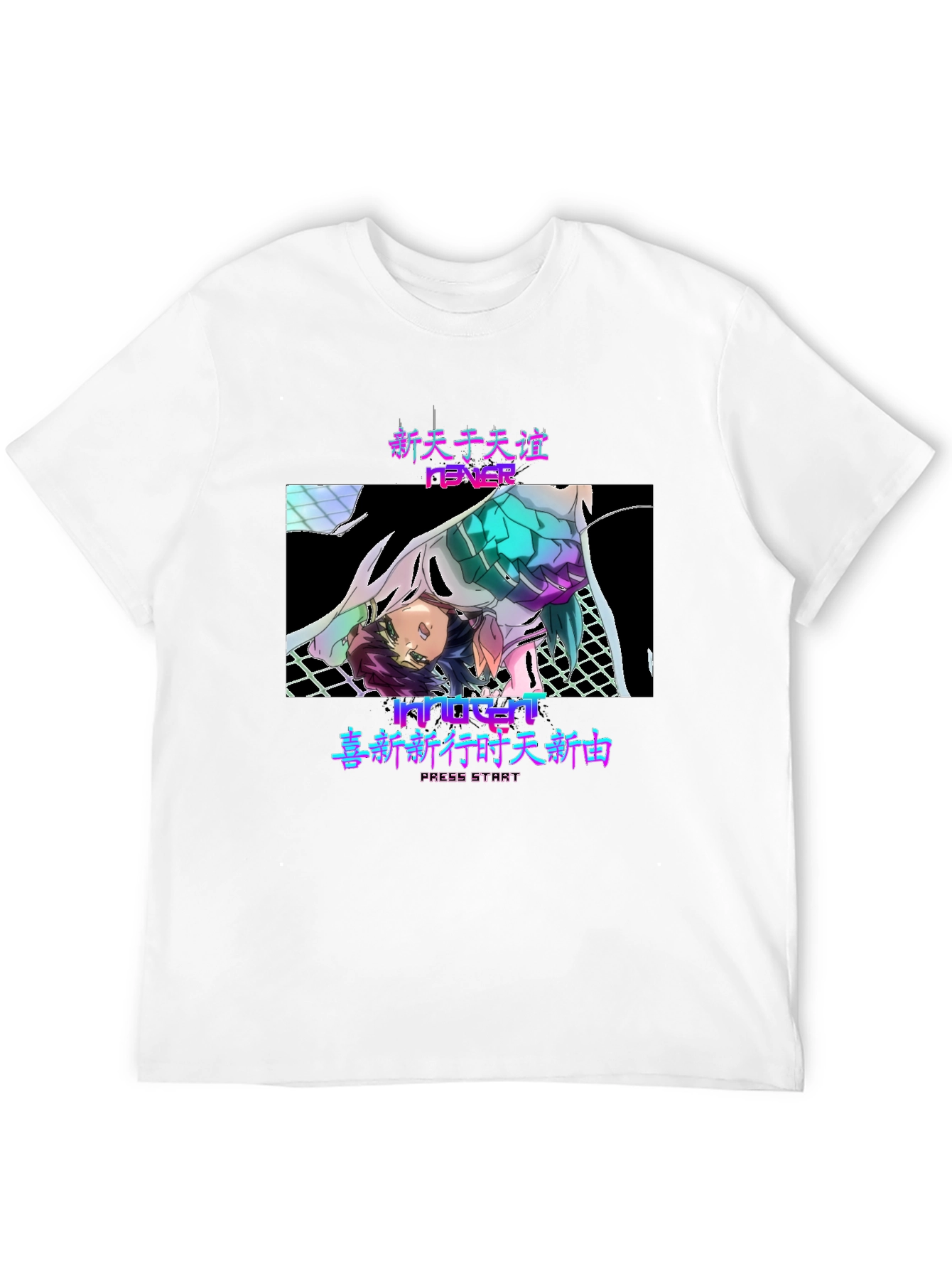 Anime Vaporwave T-Shirt - New Heaven