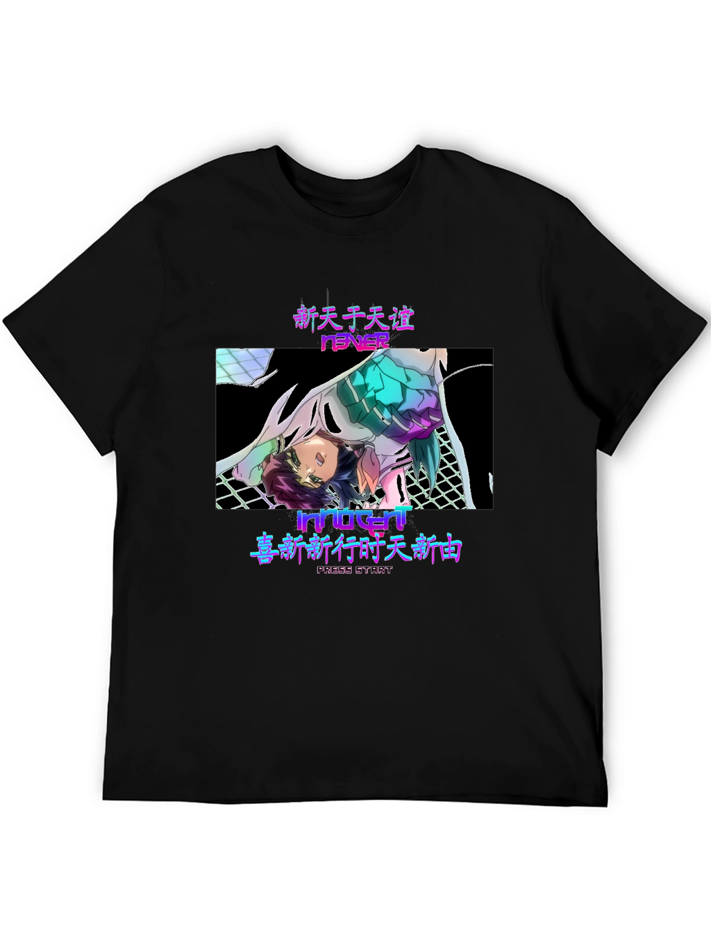 Anime Vaporwave T-Shirt - New Heaven