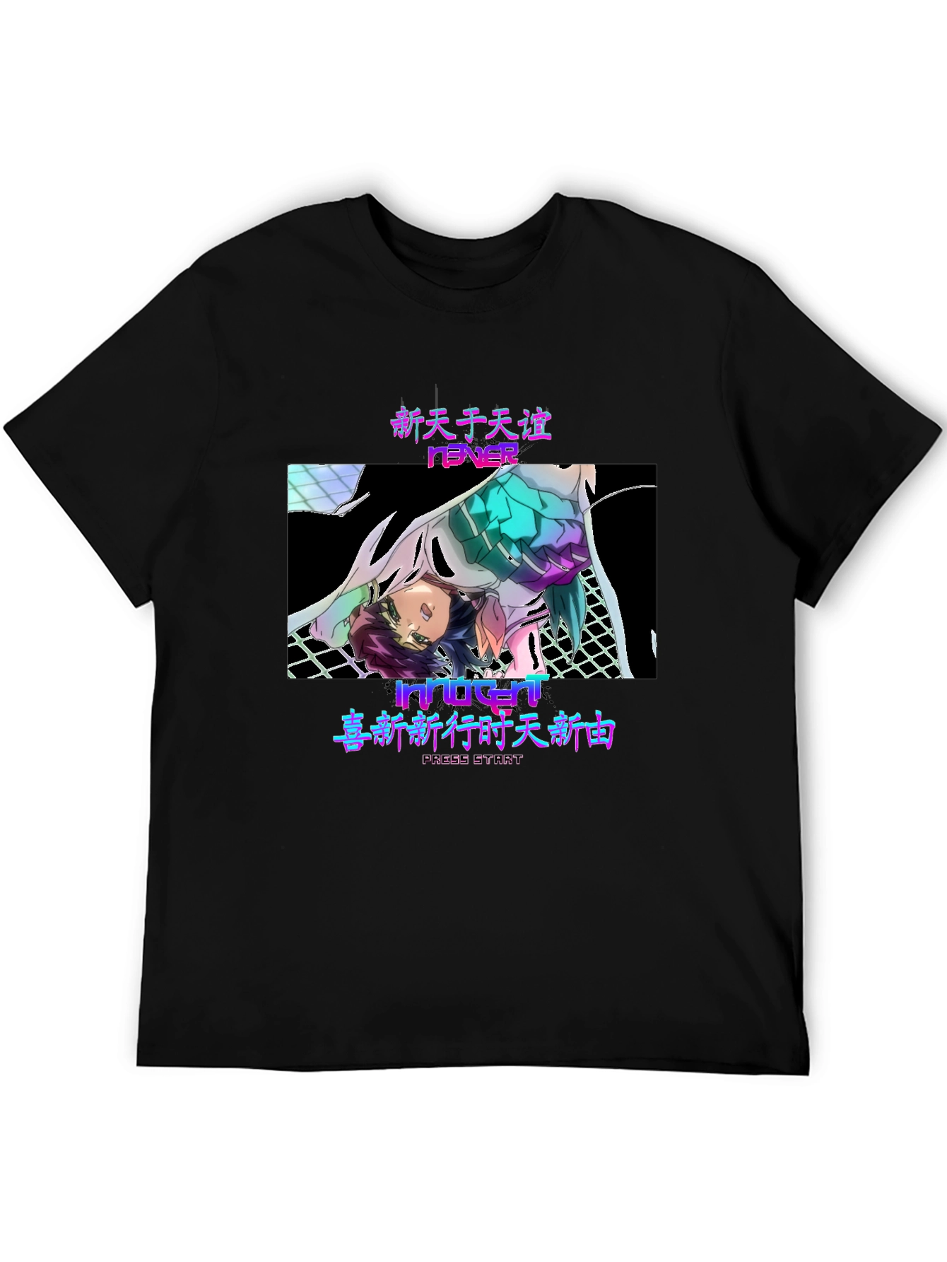 Anime Vaporwave T-Shirt - New Heaven
