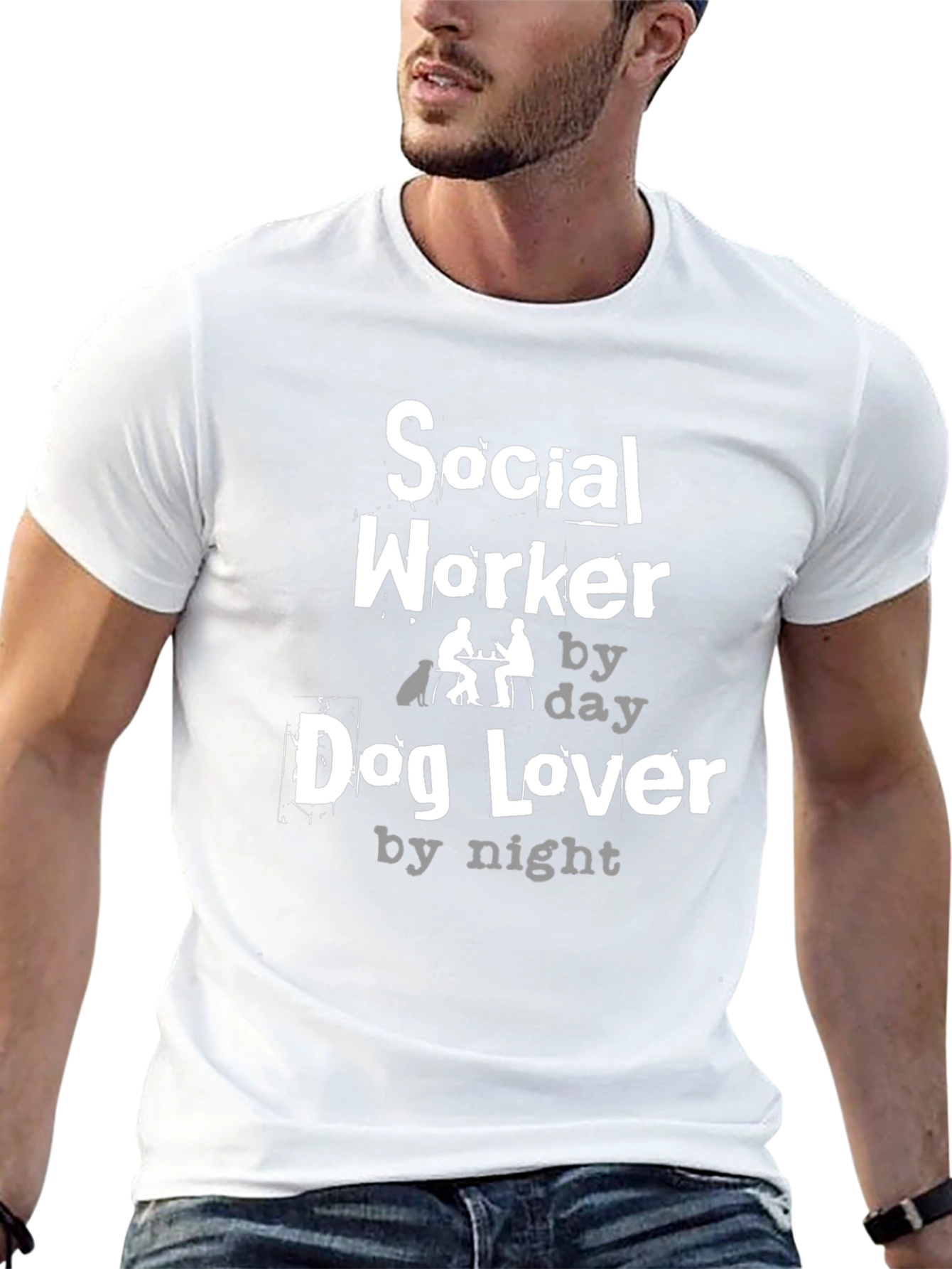 Social Worker Dog Lover T-Shirt